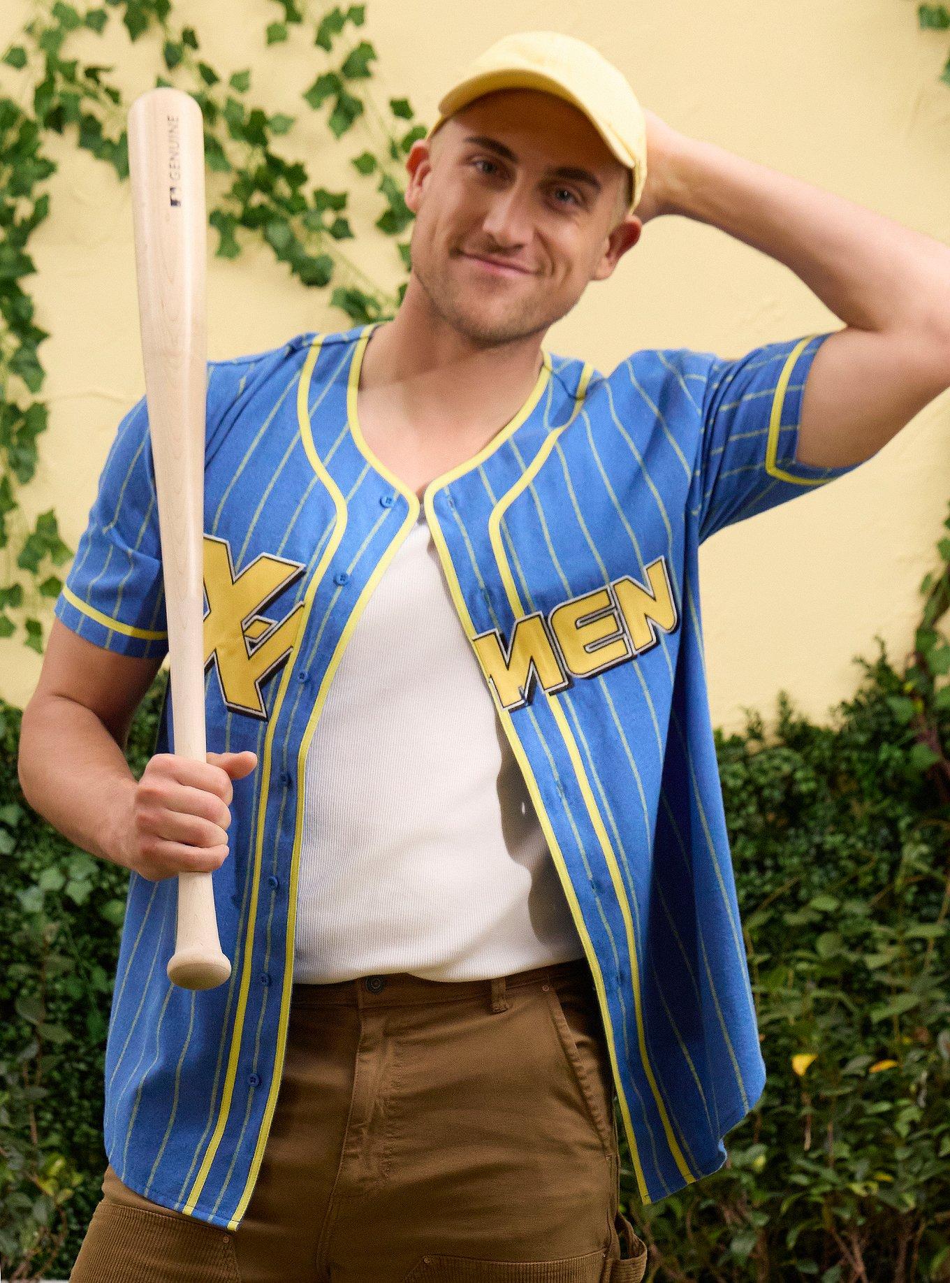Marvel X-Men Wolverine Striped Baseball Jersey - BoxLunch Exclusive