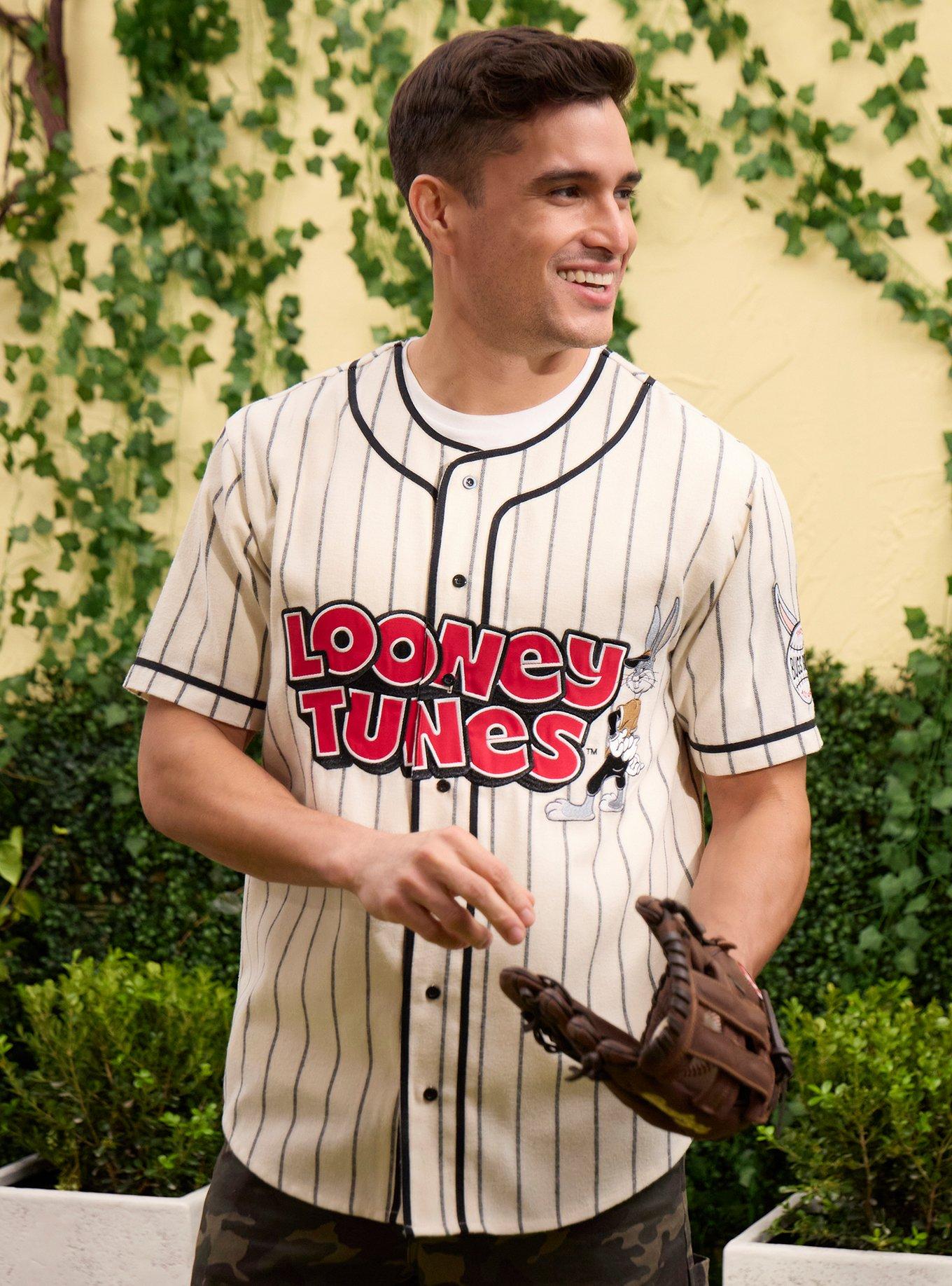 Looney Tunes Bugs Bunny Striped Baseball Jersey - BoxLunch Exclusive