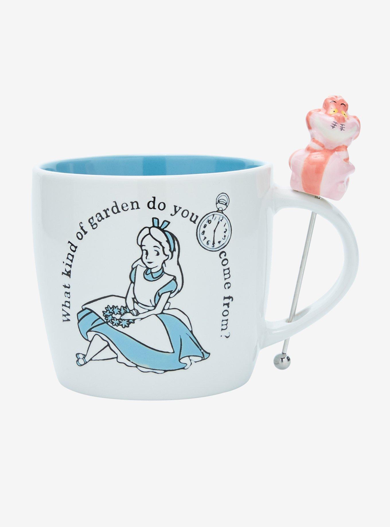 Disney Alice in Wonderland Alice & Cheshire Cat Stir Mug, , hi-res