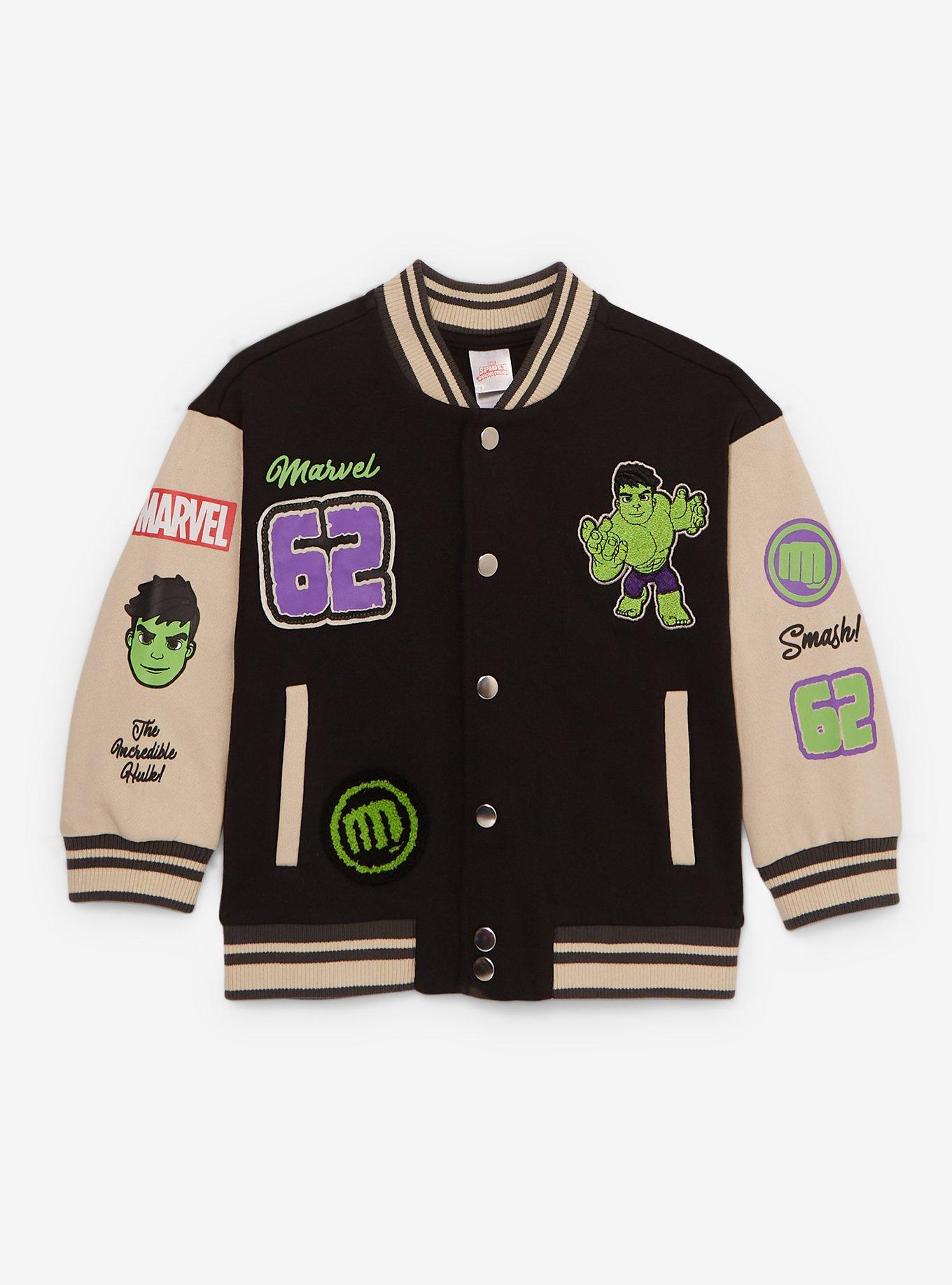 Marvel The Hulk Toddler Bomber Jacket