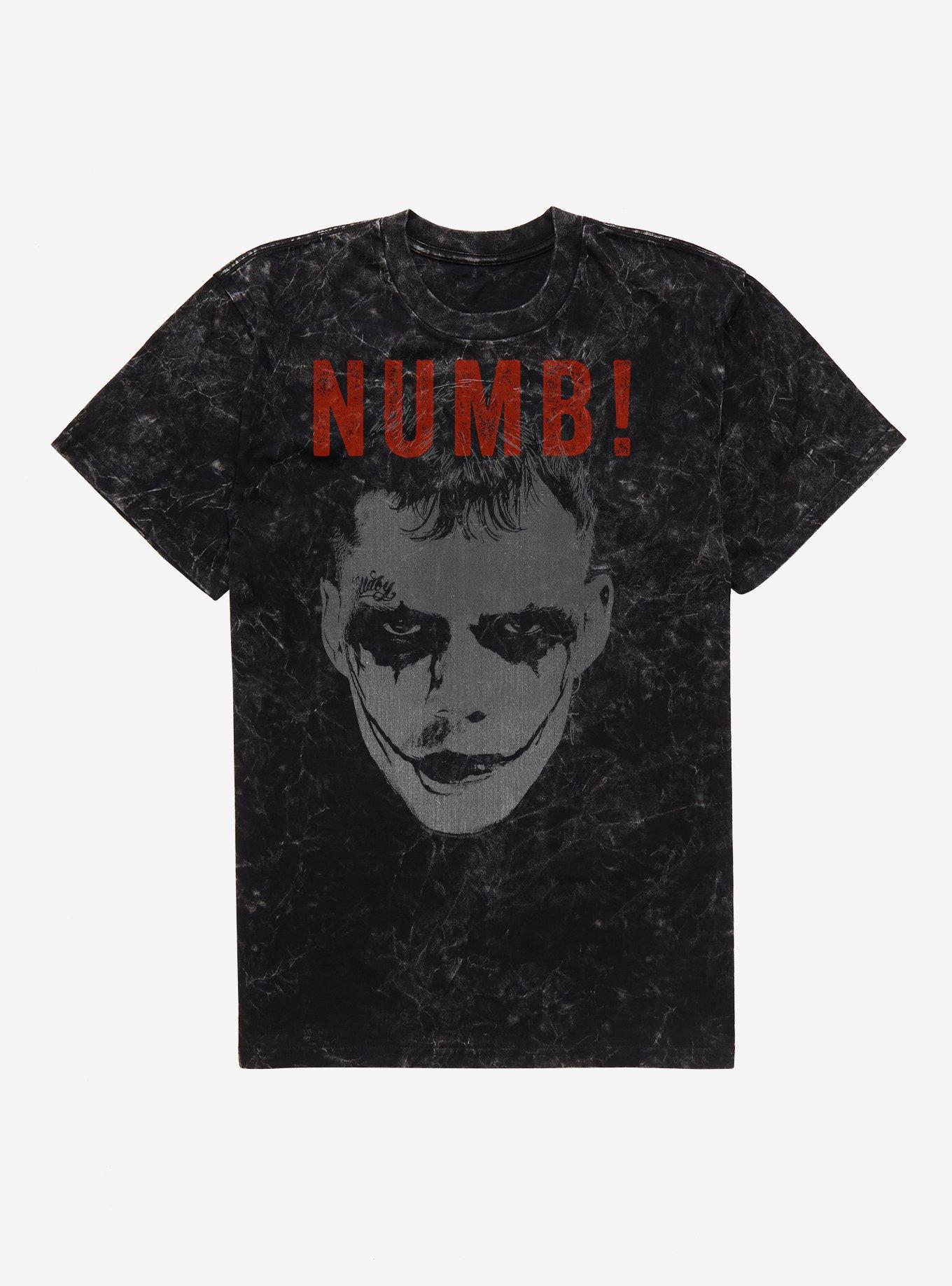 The Crow Numb Mineral Wash T-Shirt, , hi-res