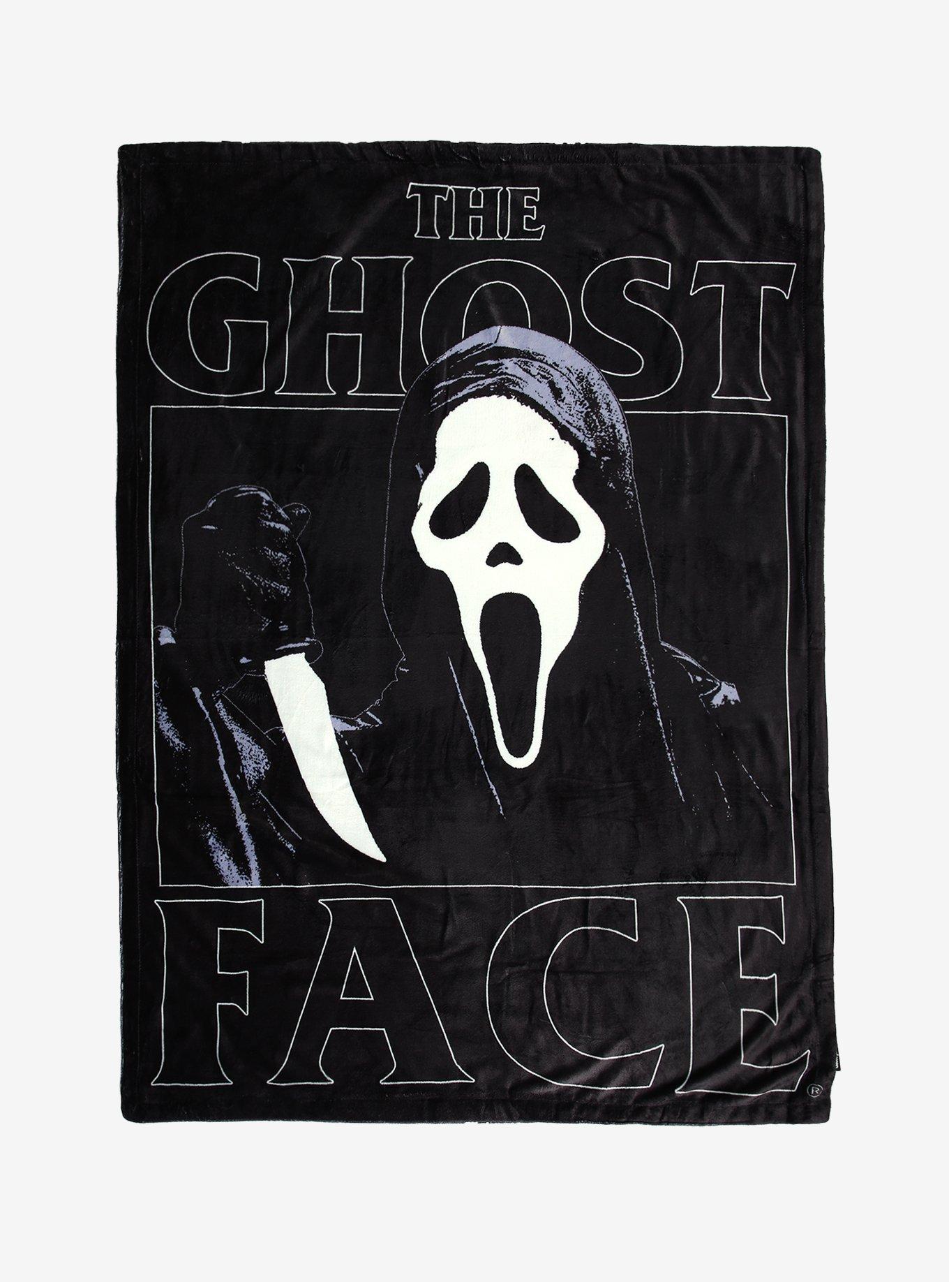 Ghost Face Mask Reversible Throw Blanket Hot Topic