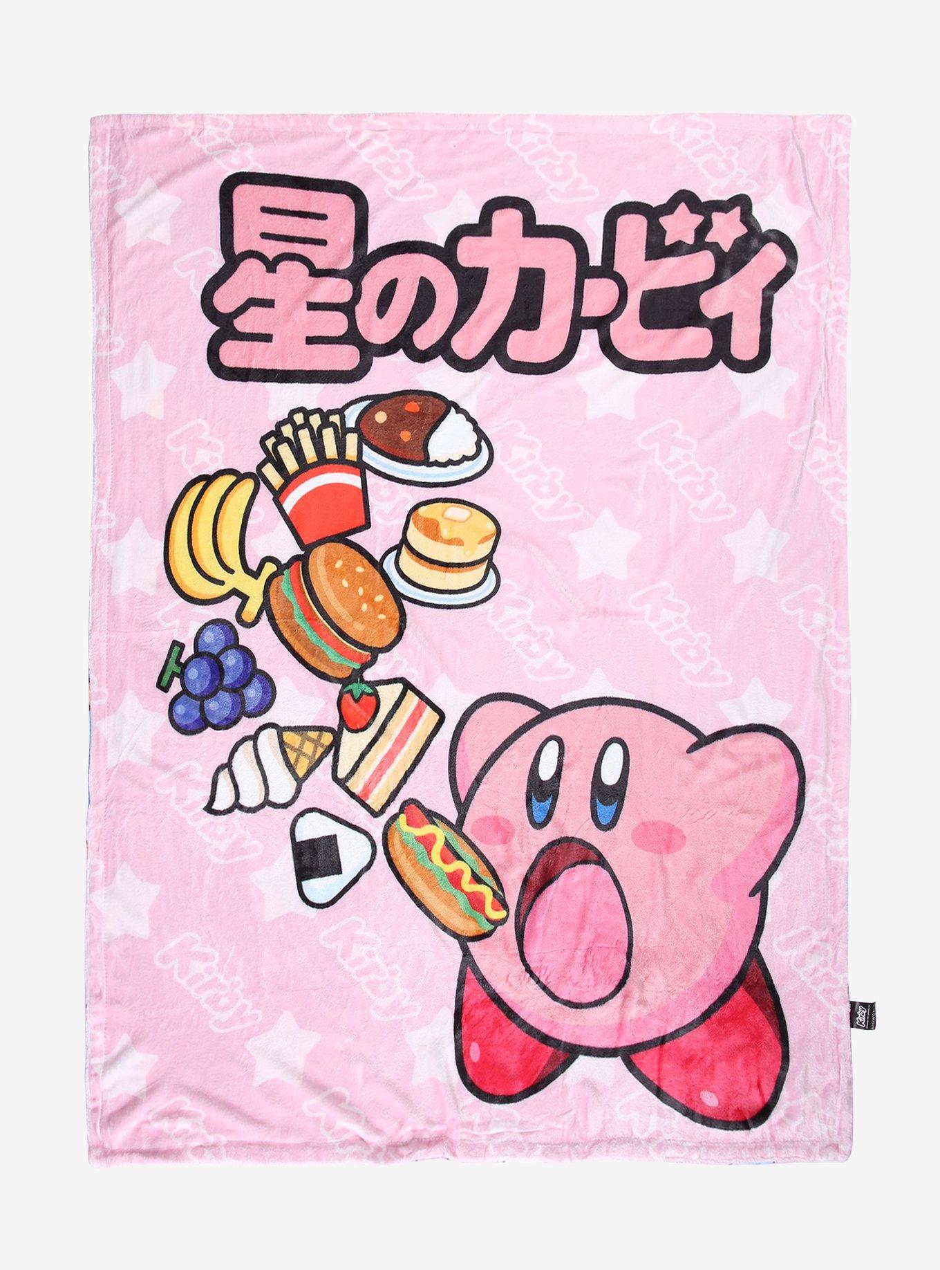 Kirby Food Double-Sided Throw Blanket, , hi-res