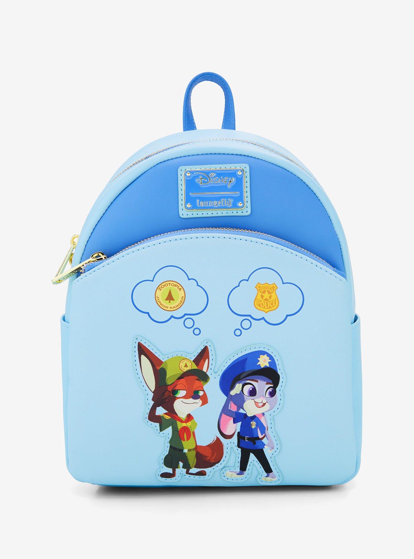 Loungefly Disney Zootopia Young Nick and Judy Mini Backpack, , hi-res