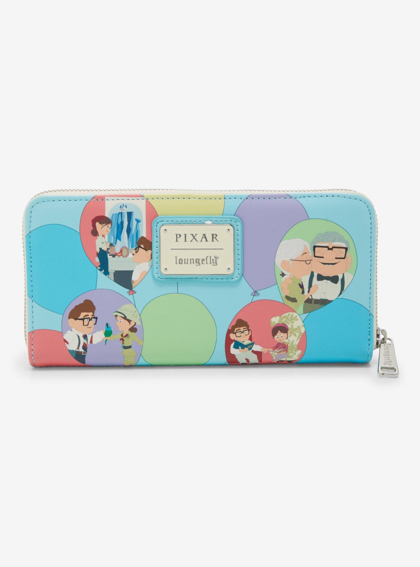 Loungefly Disney Pixar Up Carl & Ellie Balloon Scenes Wallet, , hi-res