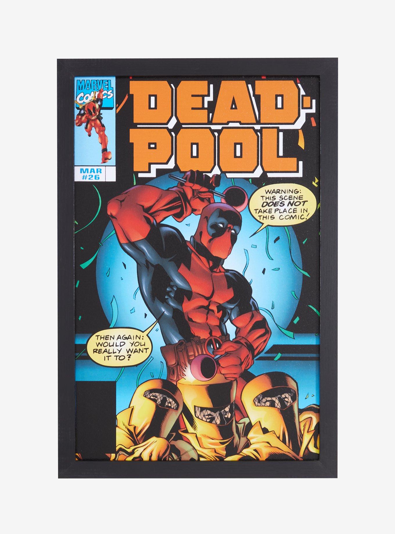 Marvel Deadpool Comic Book Framed Wall Art, , hi-res