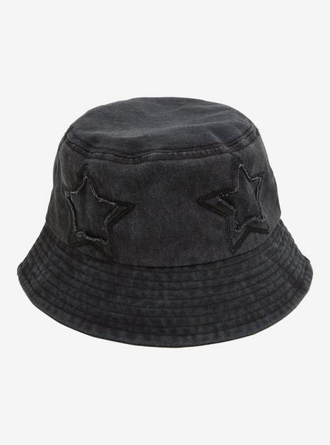 Frayed Star Faded Bucket Hat | Hot Topic