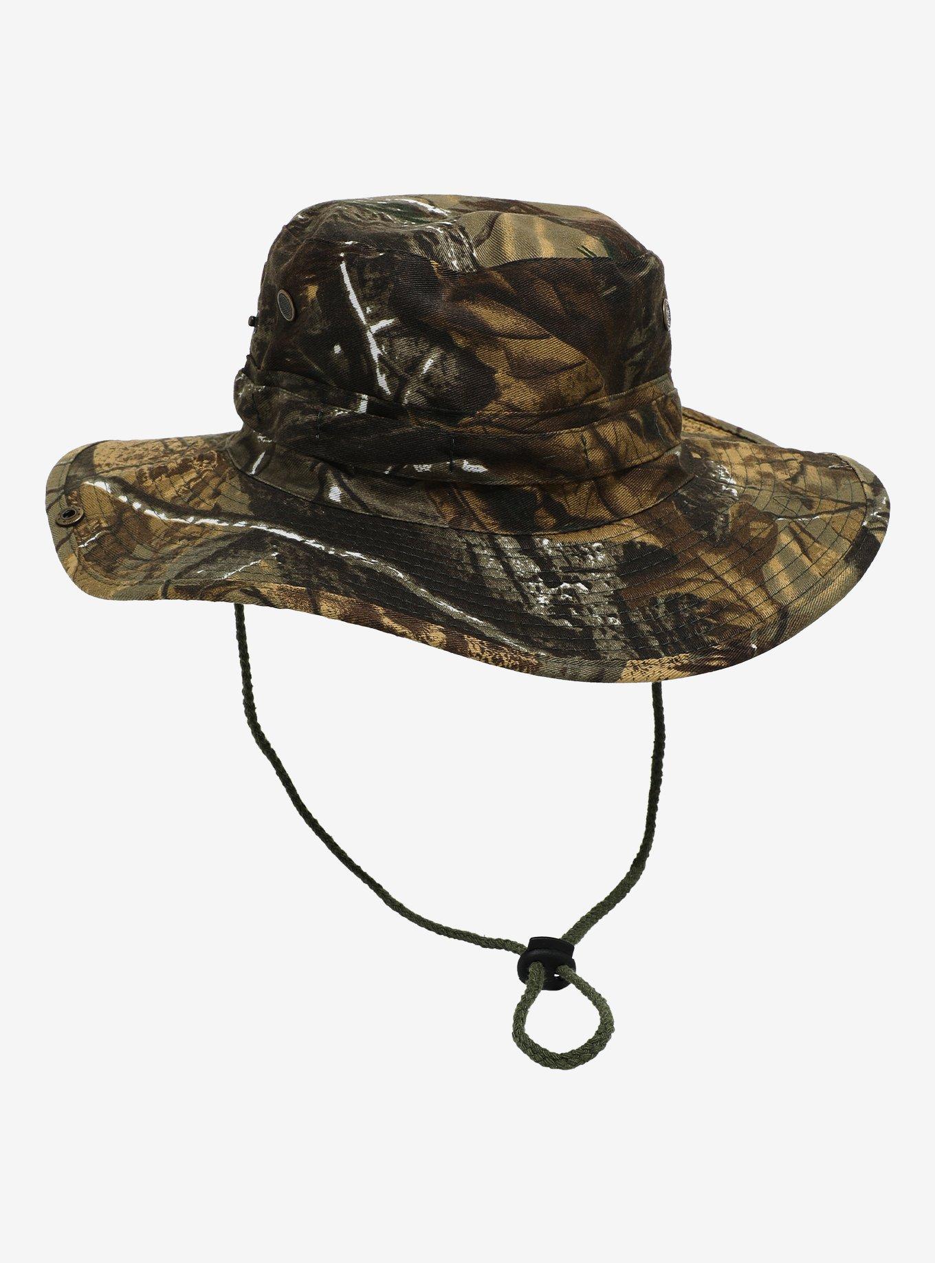 Real Tree Camo Wide Brim Bucket Hat | Hot Topic