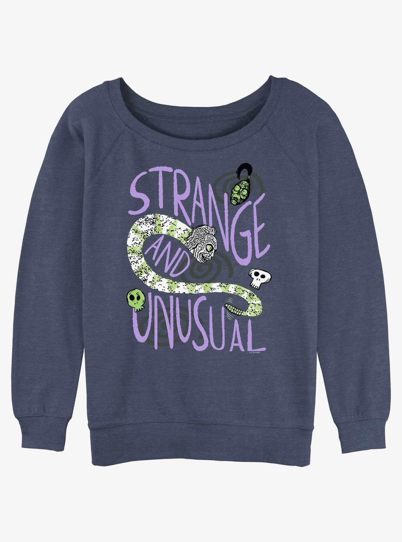 Beetlejuice Strange Girls Slouchy Sweatshirt