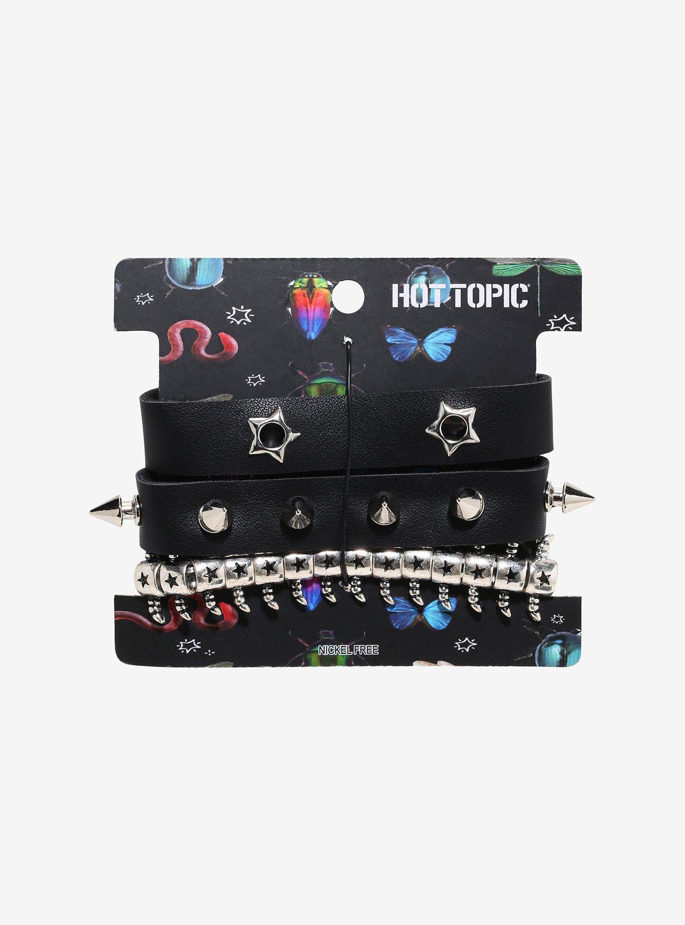 Star Centipede Leather Bracelet Set, , hi-res