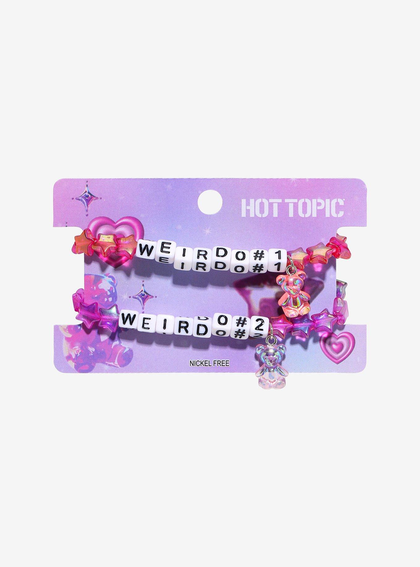 Weirdo 1 & 2 Gummy Star Best Friend Bead Bracelet Set, , hi-res