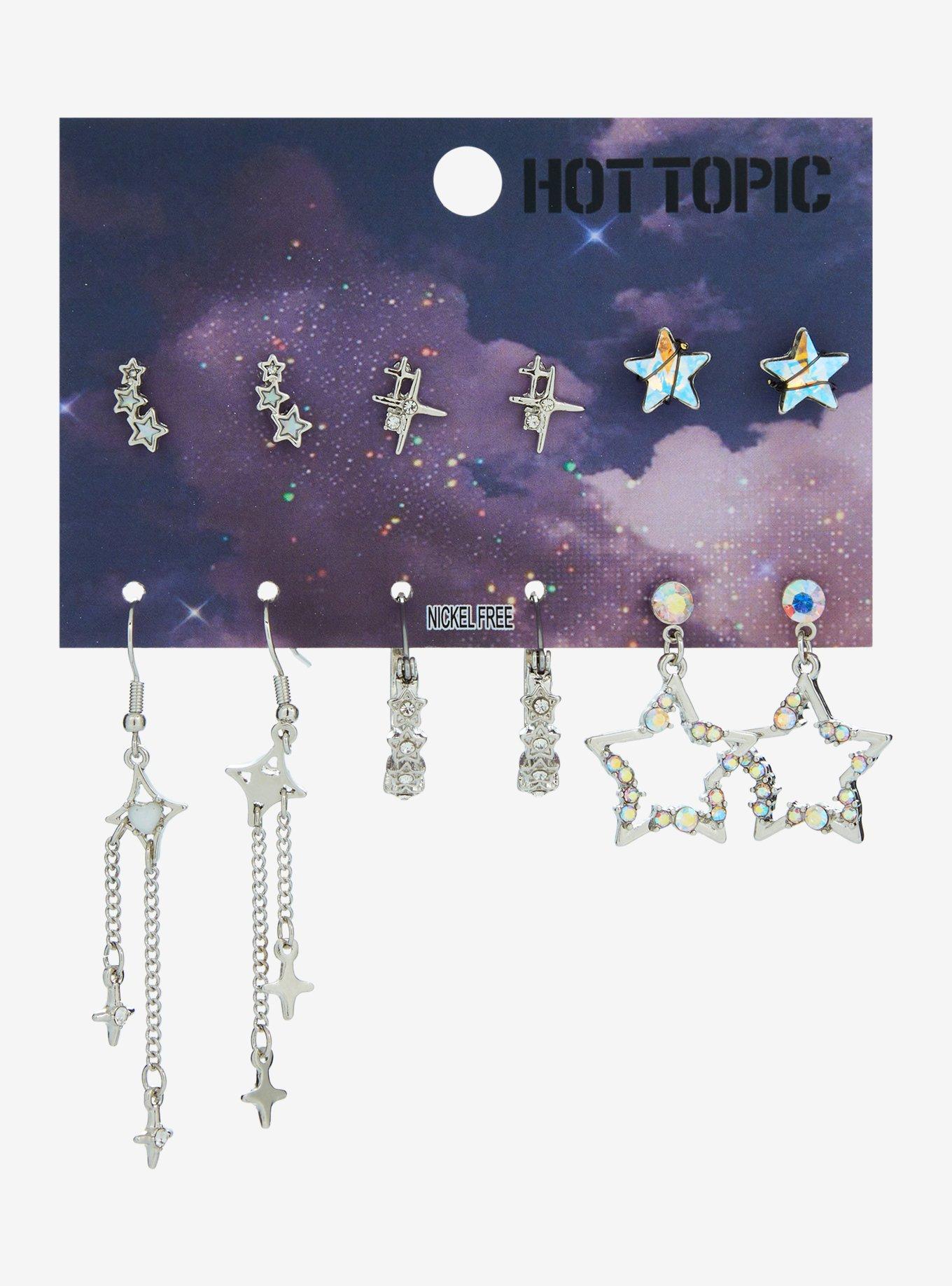 Star Bling Earring Set, , hi-res