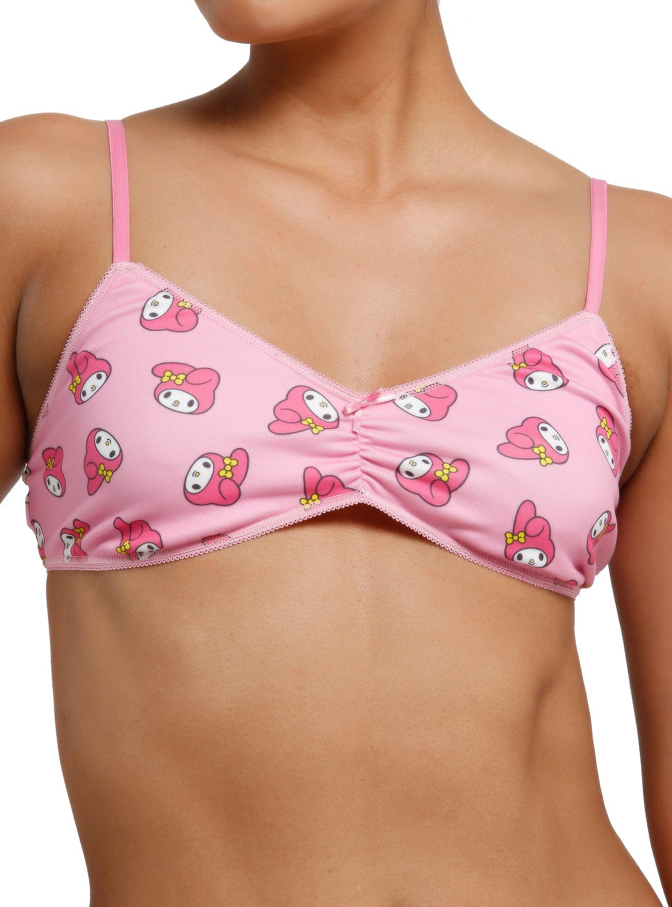 My Melody Face Bralette, , hi-res