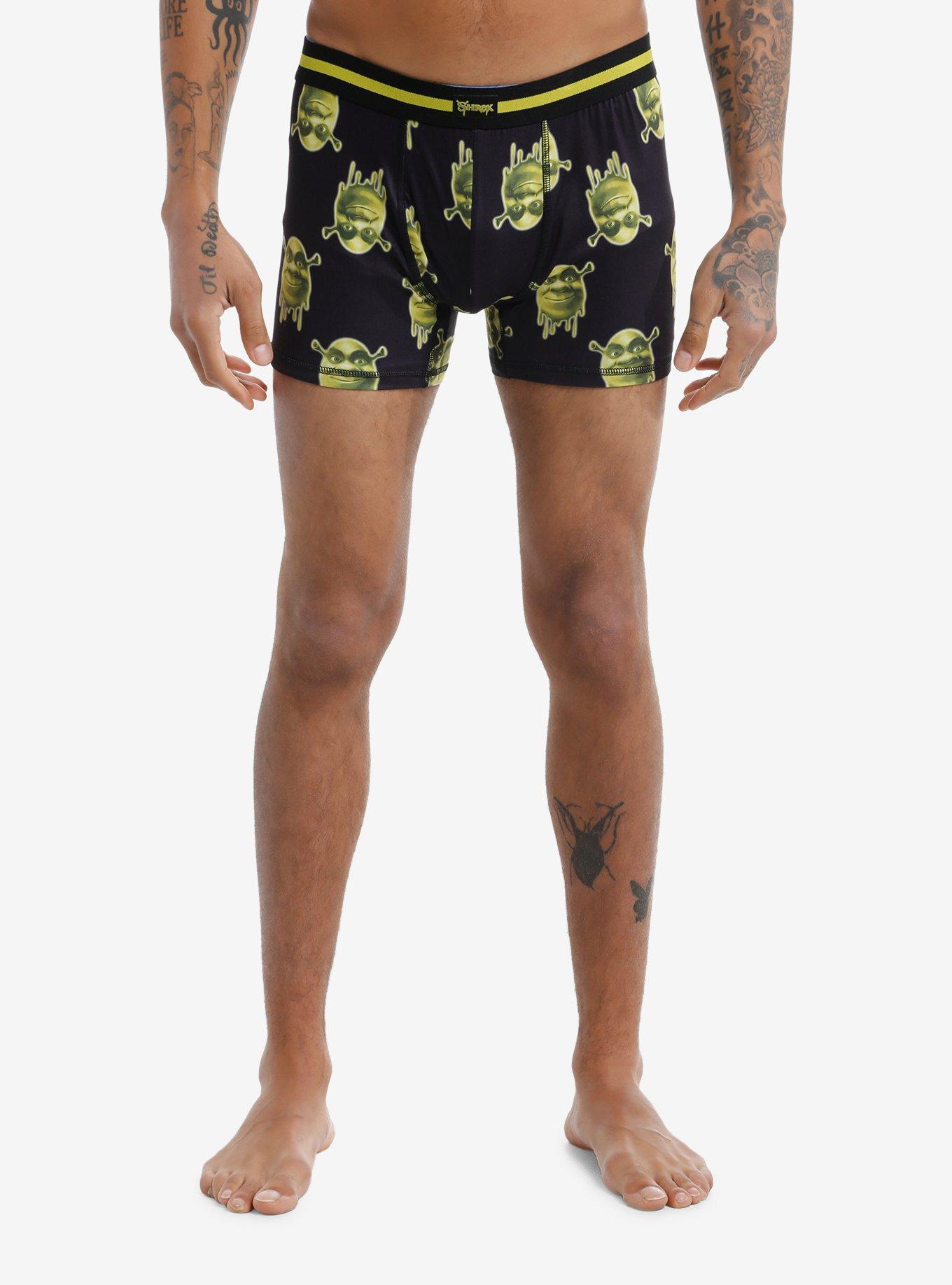 Shrek Dripping Faces Boxer Briefs, , hi-res