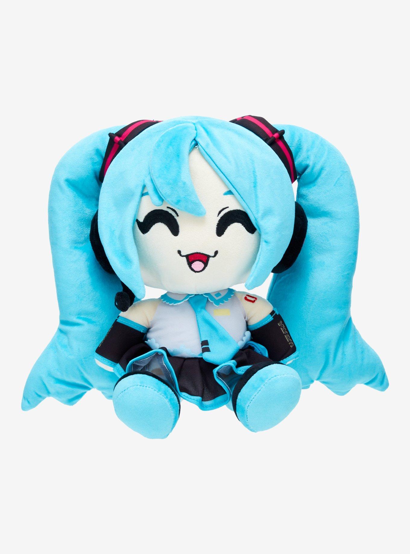 Hatsune Miku Sitting Plush, , hi-res