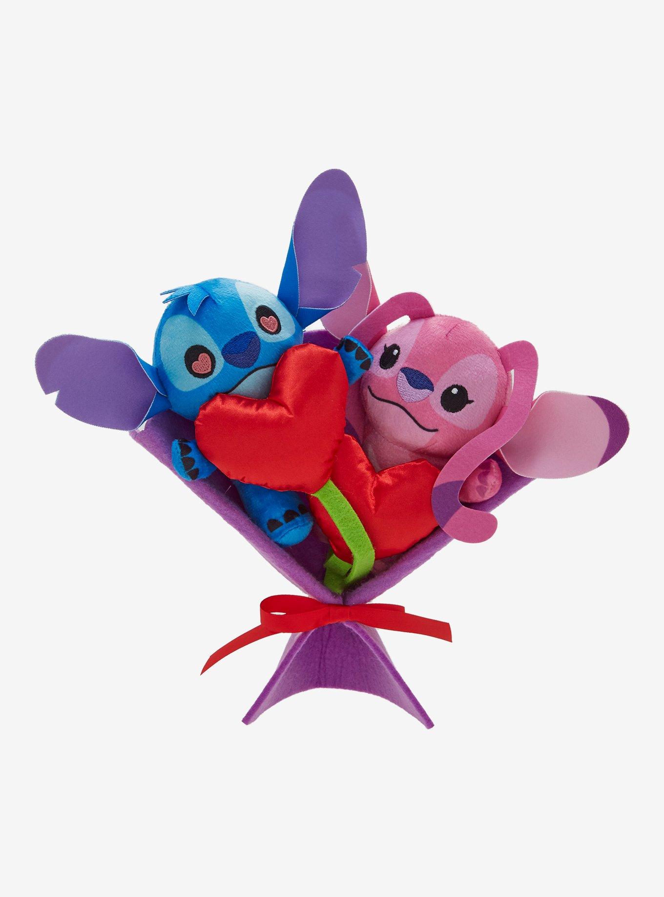 Disney Stitch & Angel Plush Bouquet, , hi-res