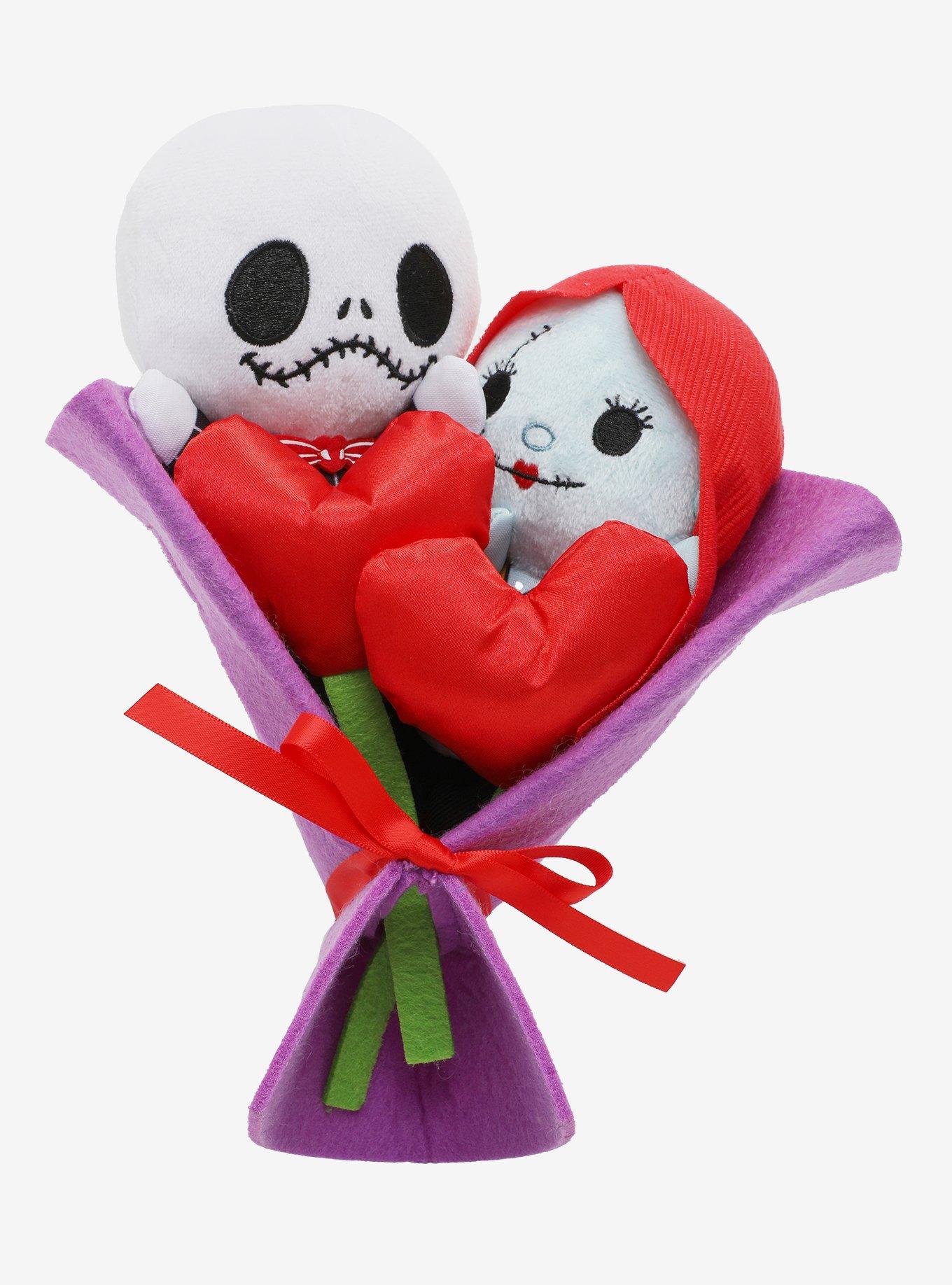 The Nightmare Before Christmas Jack & Sally Plush Bouquet, , hi-res