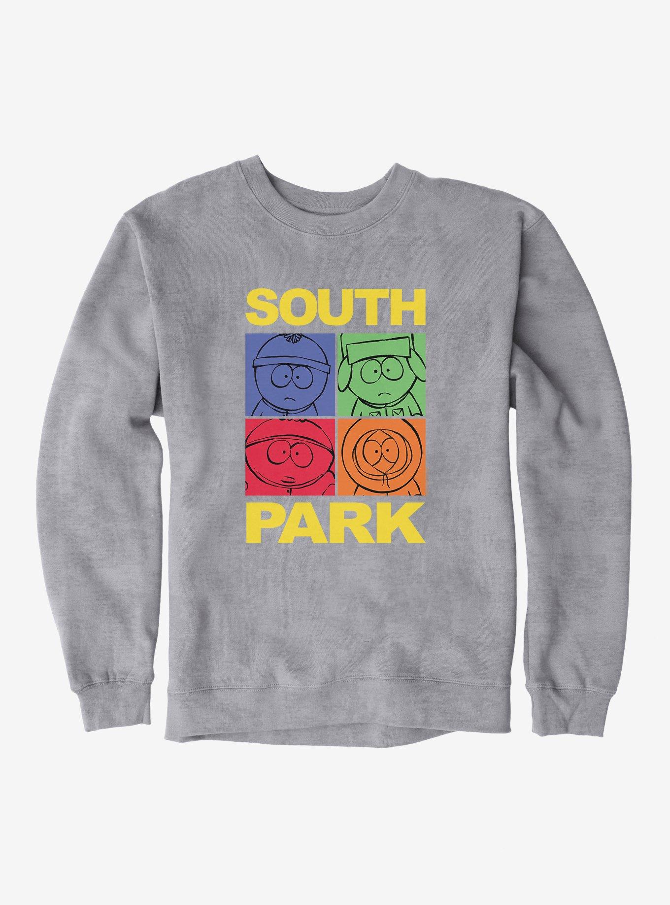 South Park Character Color Blocks Sweatshirt, , hi-res