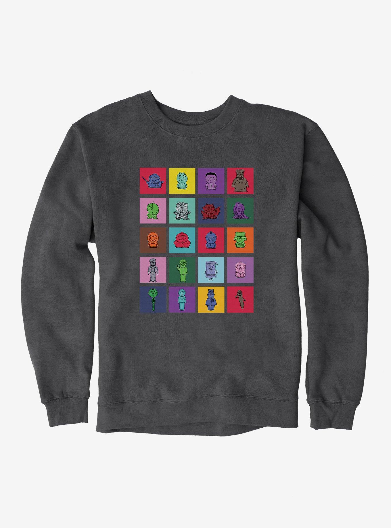 South Park Character Grid Sweatshirt, , hi-res