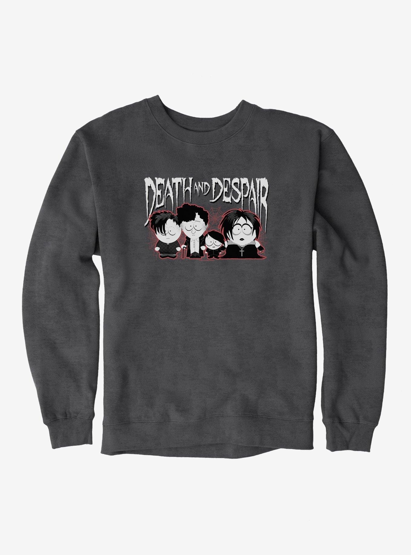 South Park Goth Kids Death And Despair Sweatshirt