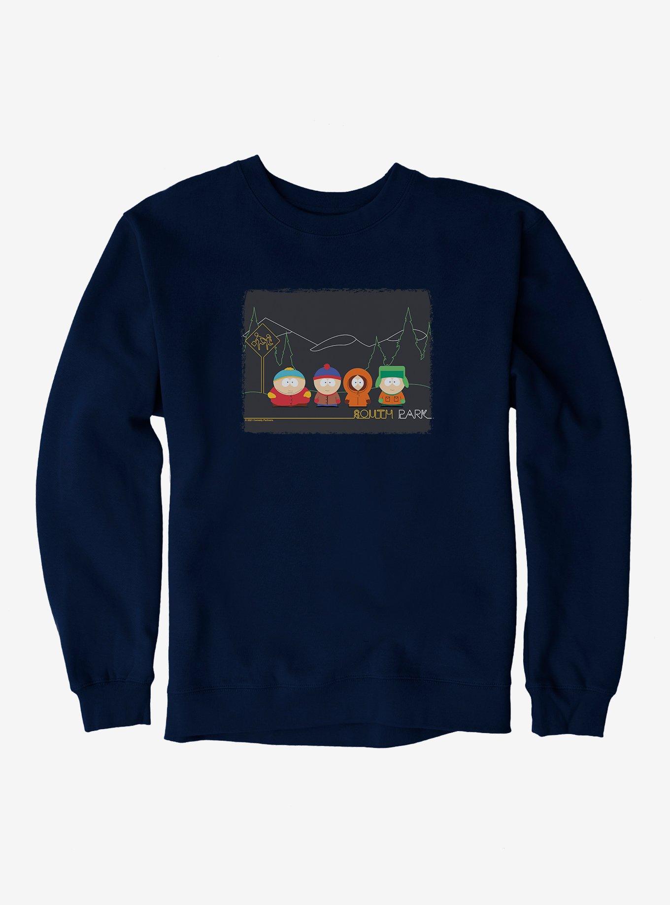 South Park Line Art Intro Sweatshirt, , hi-res