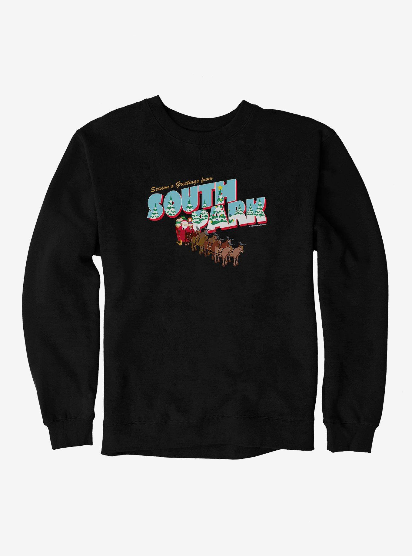 South Park Season's Greatings Post Card Sweatshirt