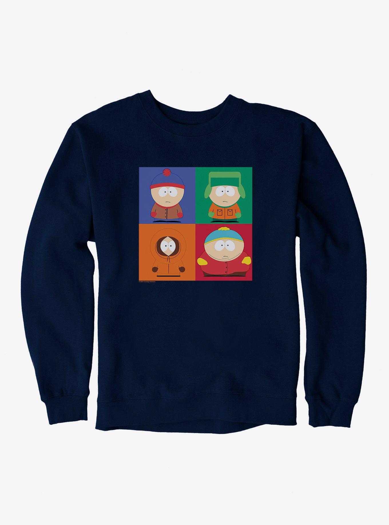 South Park Stan, Kyle, Kenny And Cartman Sweatshirt, , hi-res