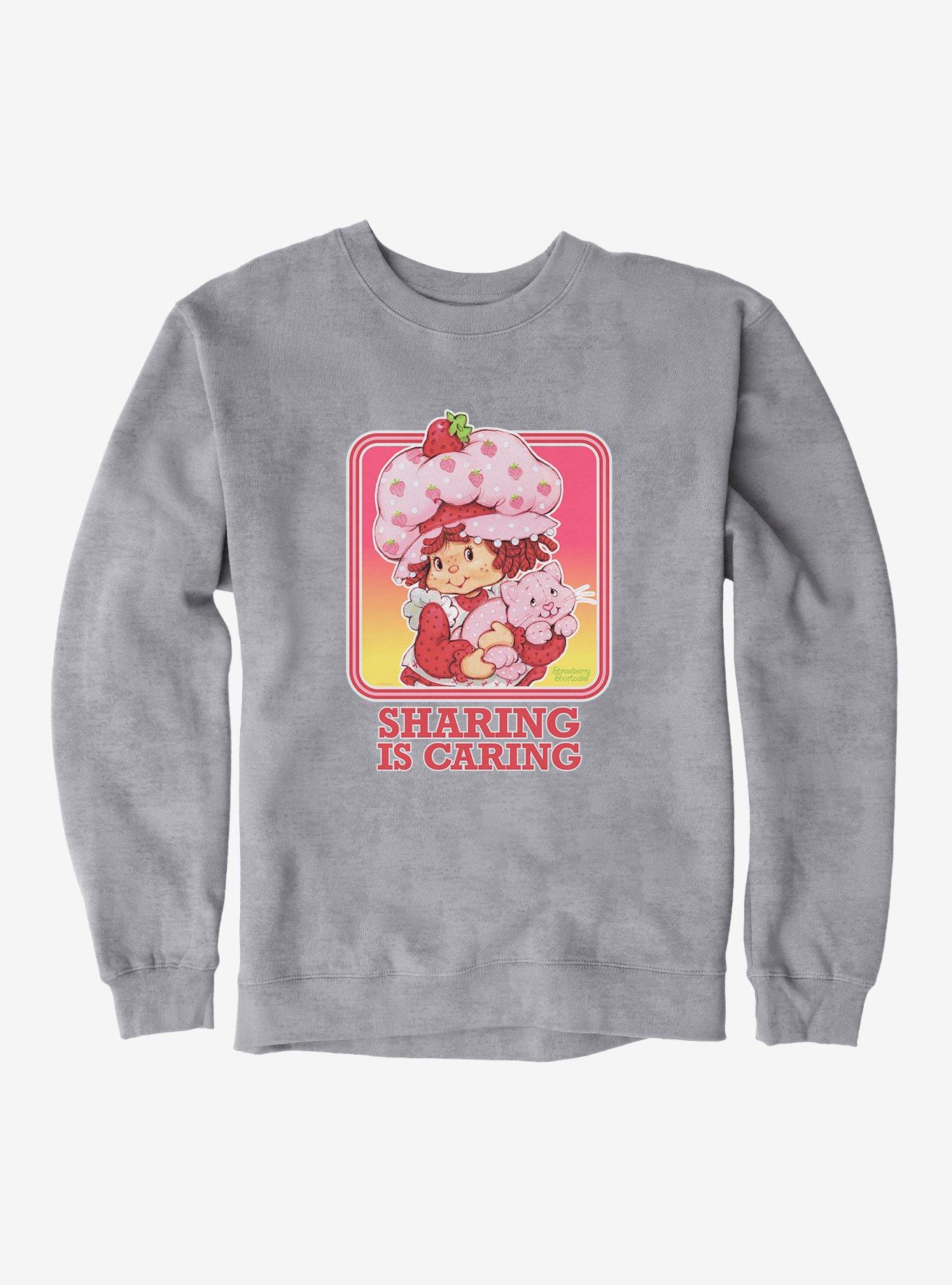 Strawberry Shortcake Vintage Sharing Is Caring Sweatshirt, , hi-res