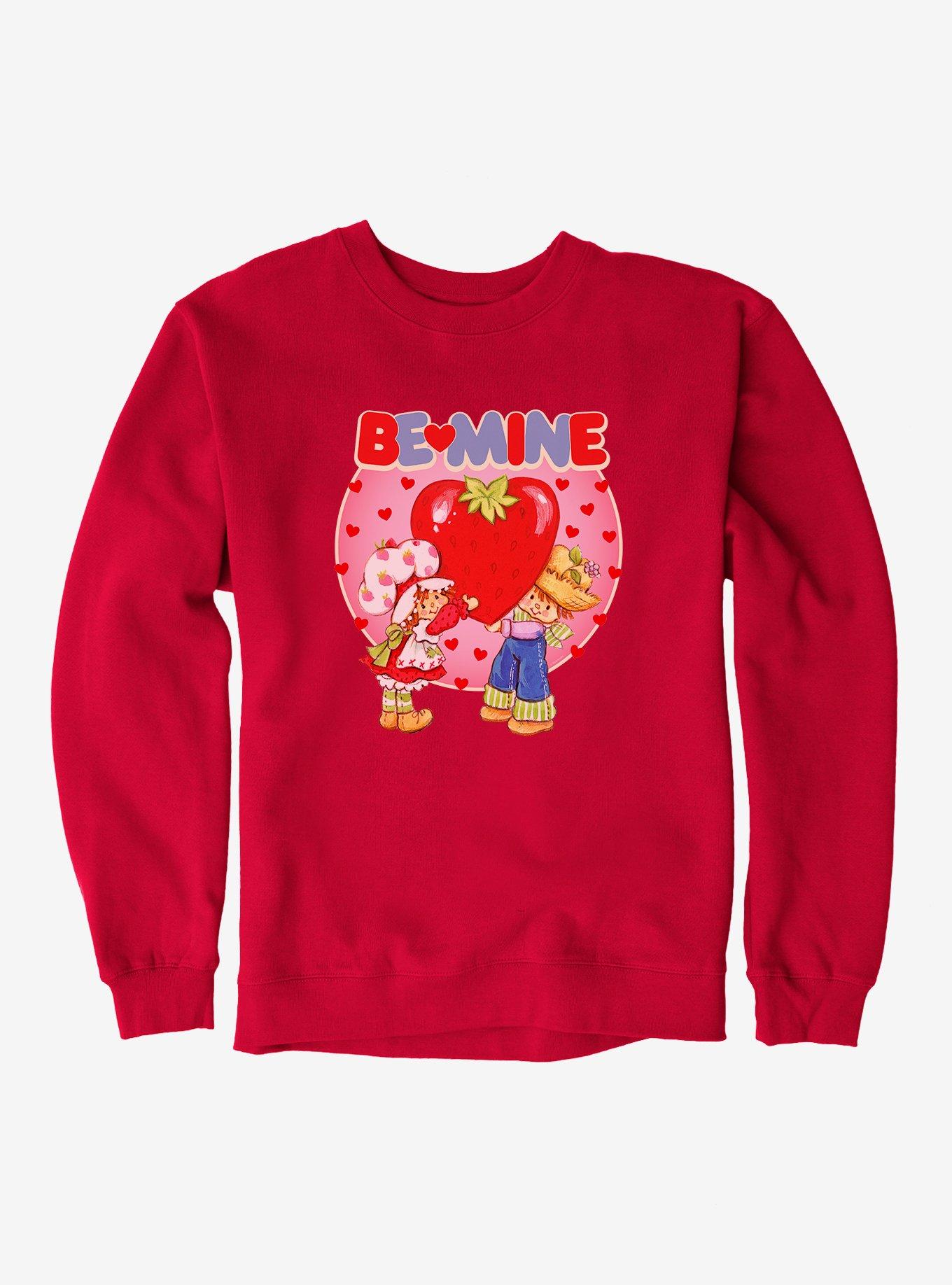 Strawberry Shortcake And Huckleberry Pie Be Mine Sweatshirt, , hi-res