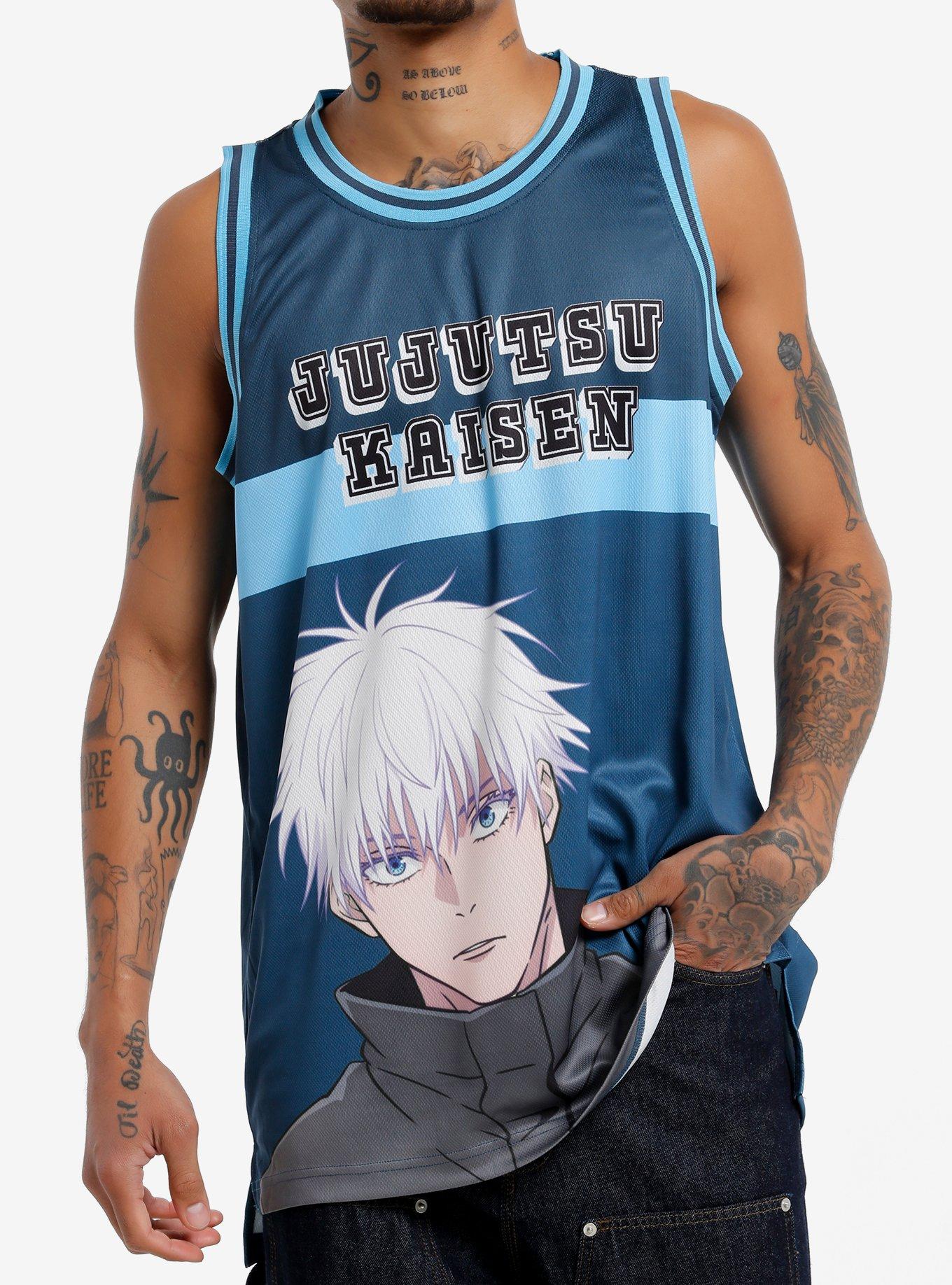 Jujutsu Kaisen Gojo Basketball Jersey, , hi-res