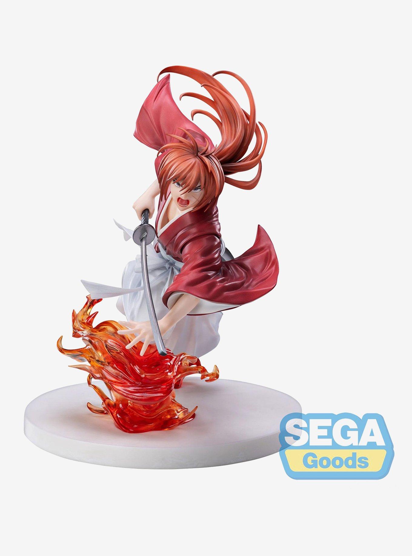 Sega Rurouni Kenshin: Meiji Swordsman Romantic Story Luminasta Kenshin Himura Figure, , hi-res