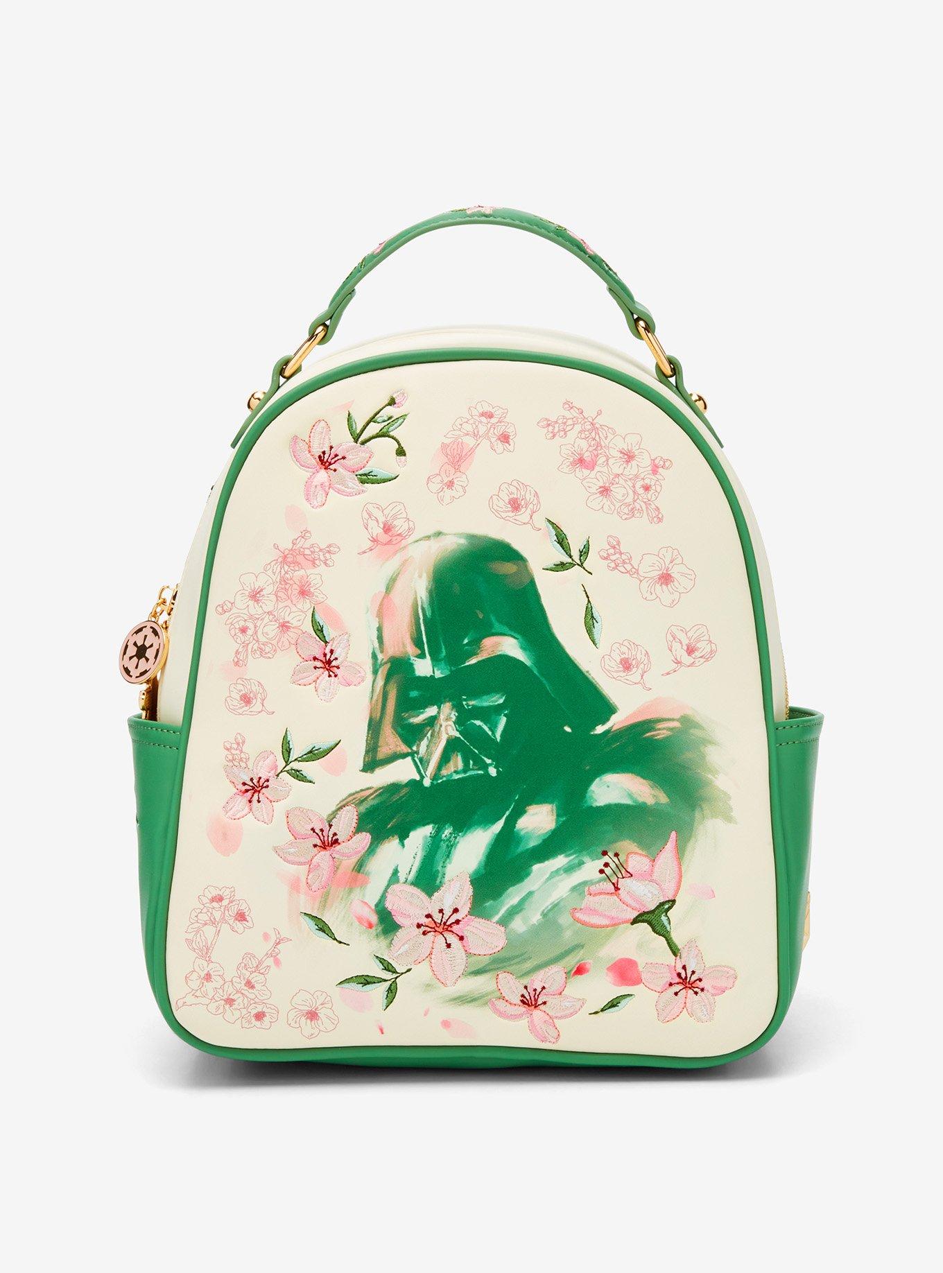 darth vader floral mini backpack Star Wars Darth Vader Cherry Blossom Mini Backpack — BoxLunch Exclusive