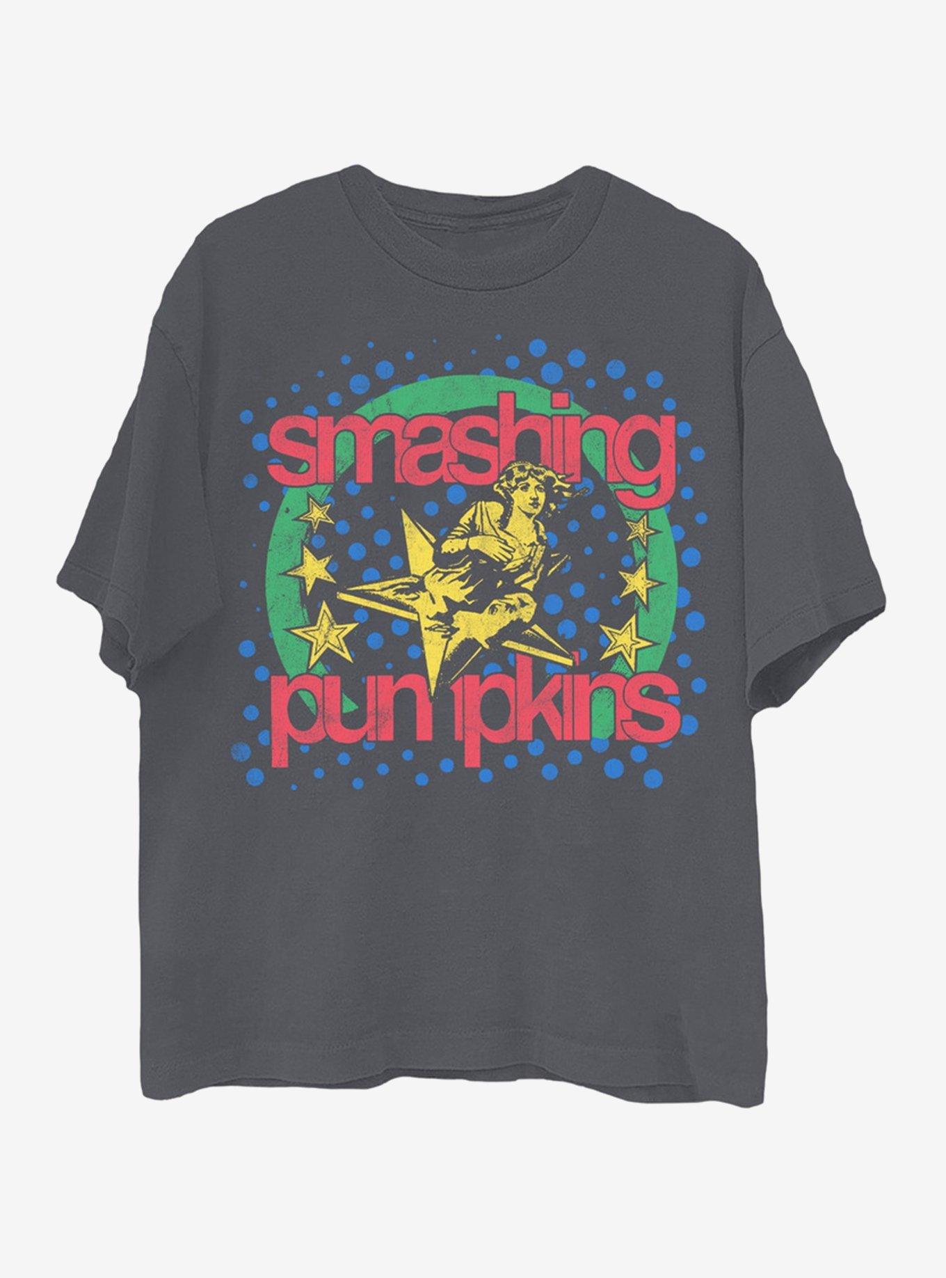 The Smashing Pumpkins Mellon Collie Stars Boyfriend Fit Girls T-Shirt, , hi-res