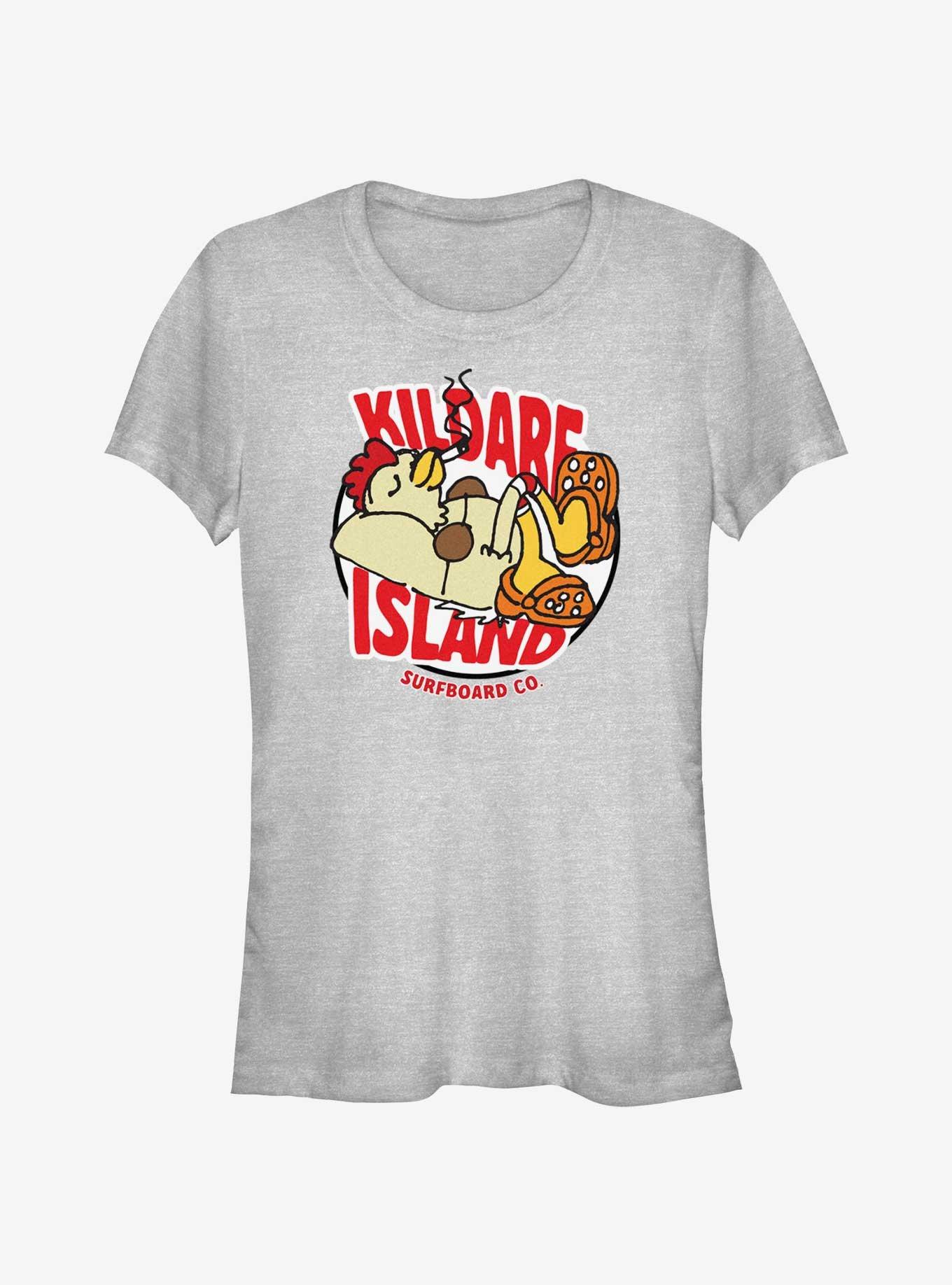 Outer Banks Kildare Island Chicken Girls T-Shirt, ATH HTR, hi-res