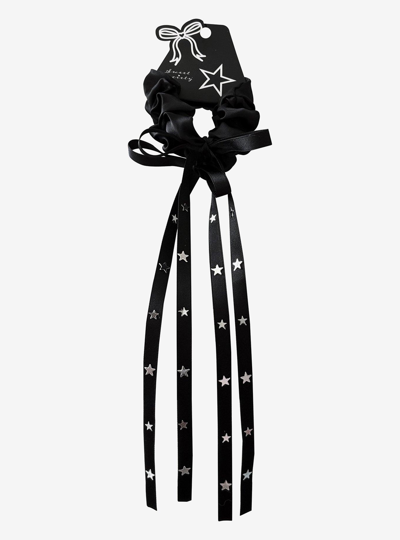 Sweet Society Skinny Bow & Star Scrunchie Set, , hi-res