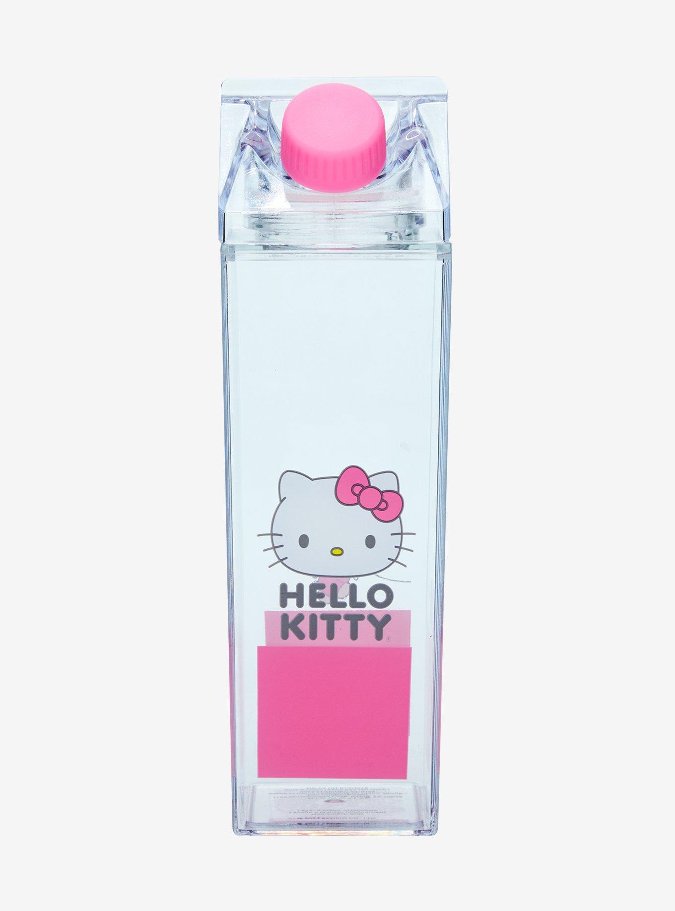 Hello Kitty Poodle Milk Carton Water Bottle, , hi-res