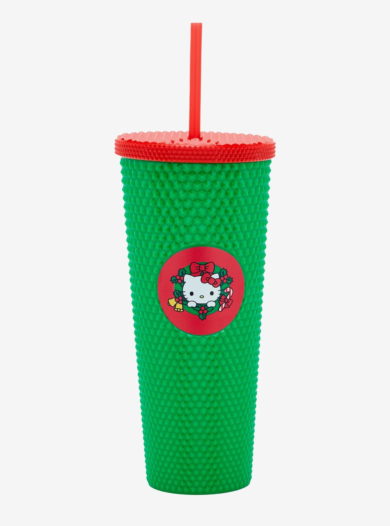 Hello Kitty Holiday Pyramid Acrylic Travel Cup, , hi-res