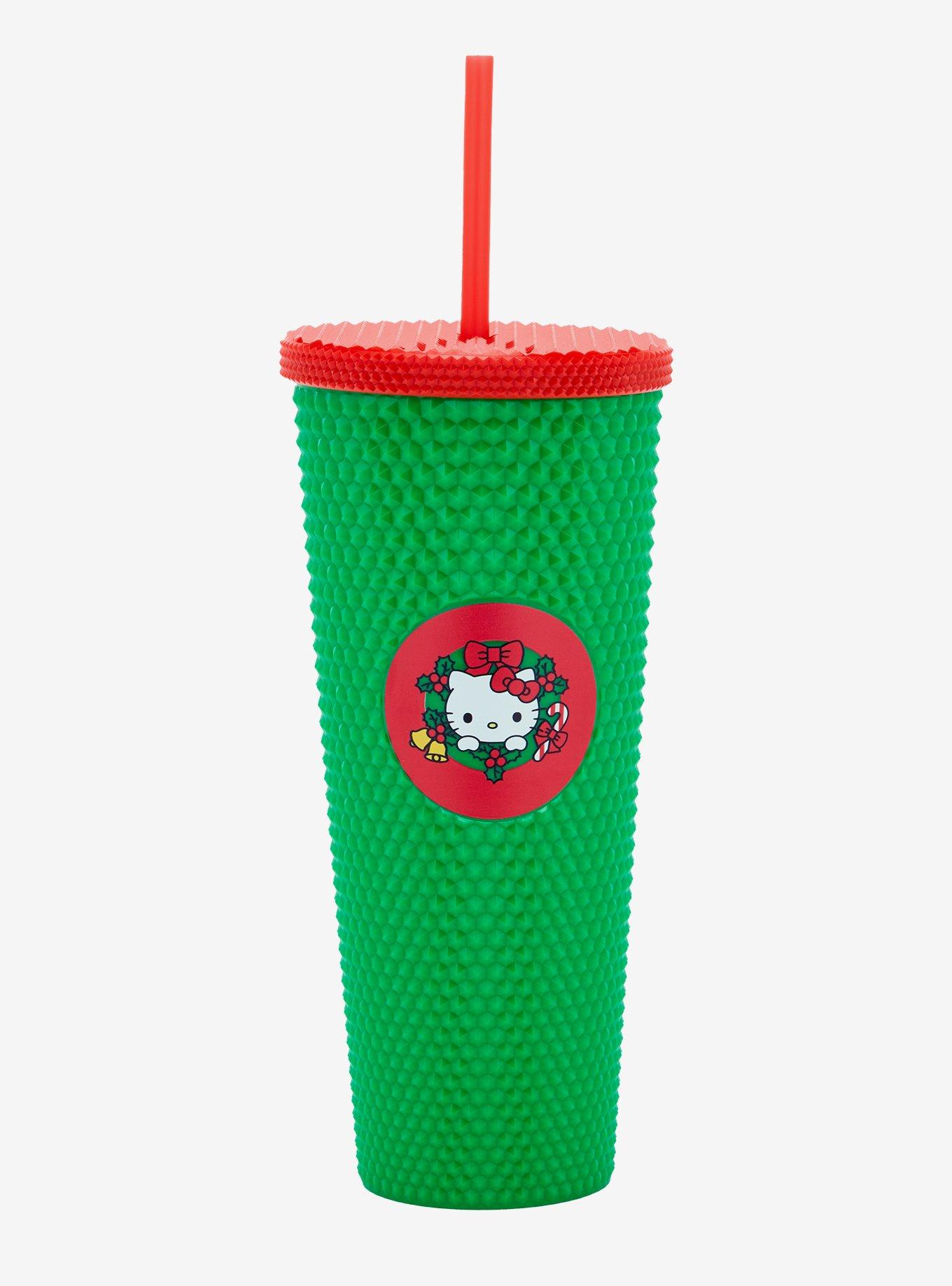 Hello Kitty Holiday Pyramid Acrylic Travel Cup, , hi-res