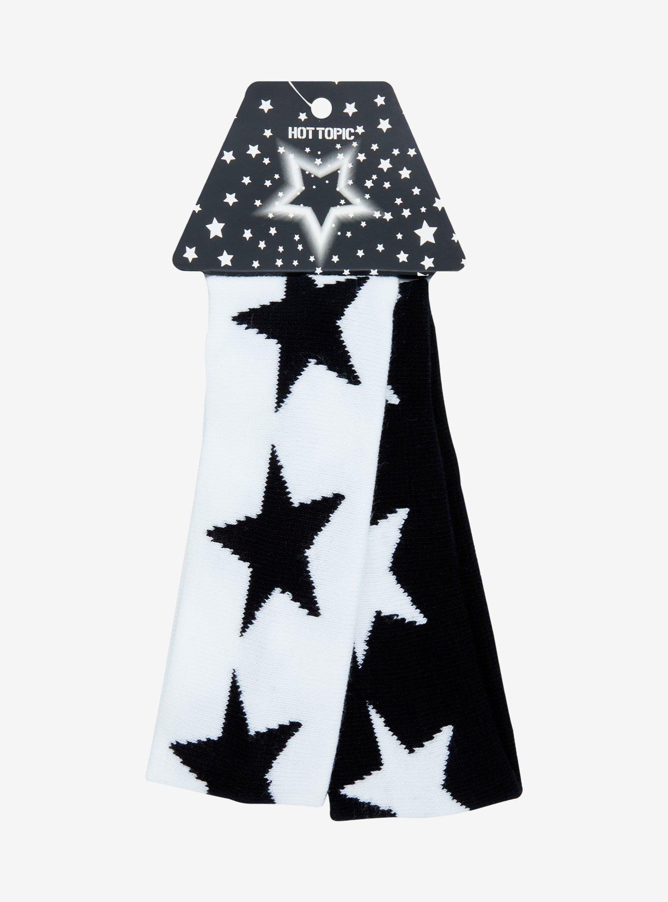 Black & White Star Stretch Headband Set, , hi-res
