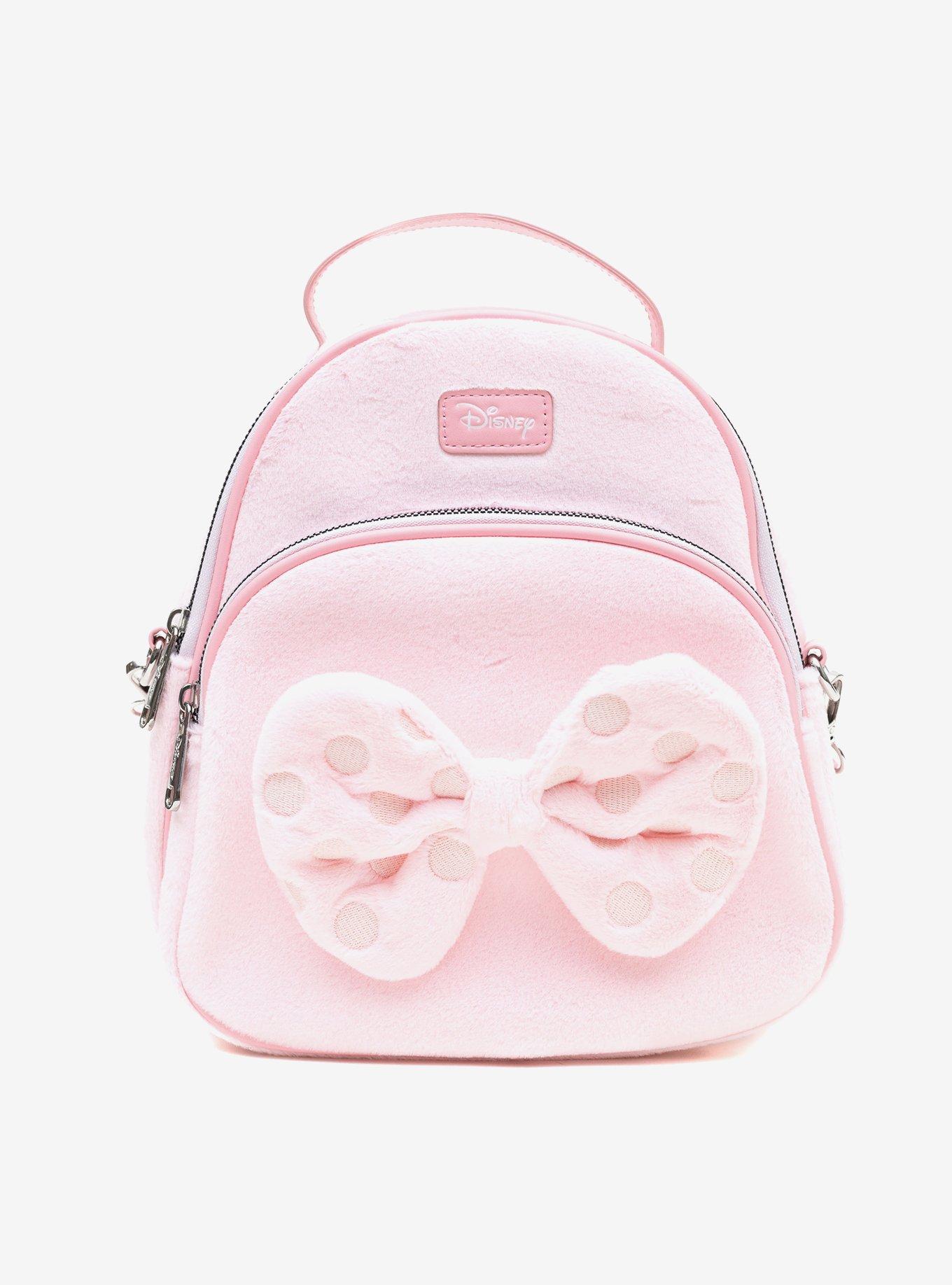 Disney Minnie Mouse Furry Bow Crossbody bag, , hi-res