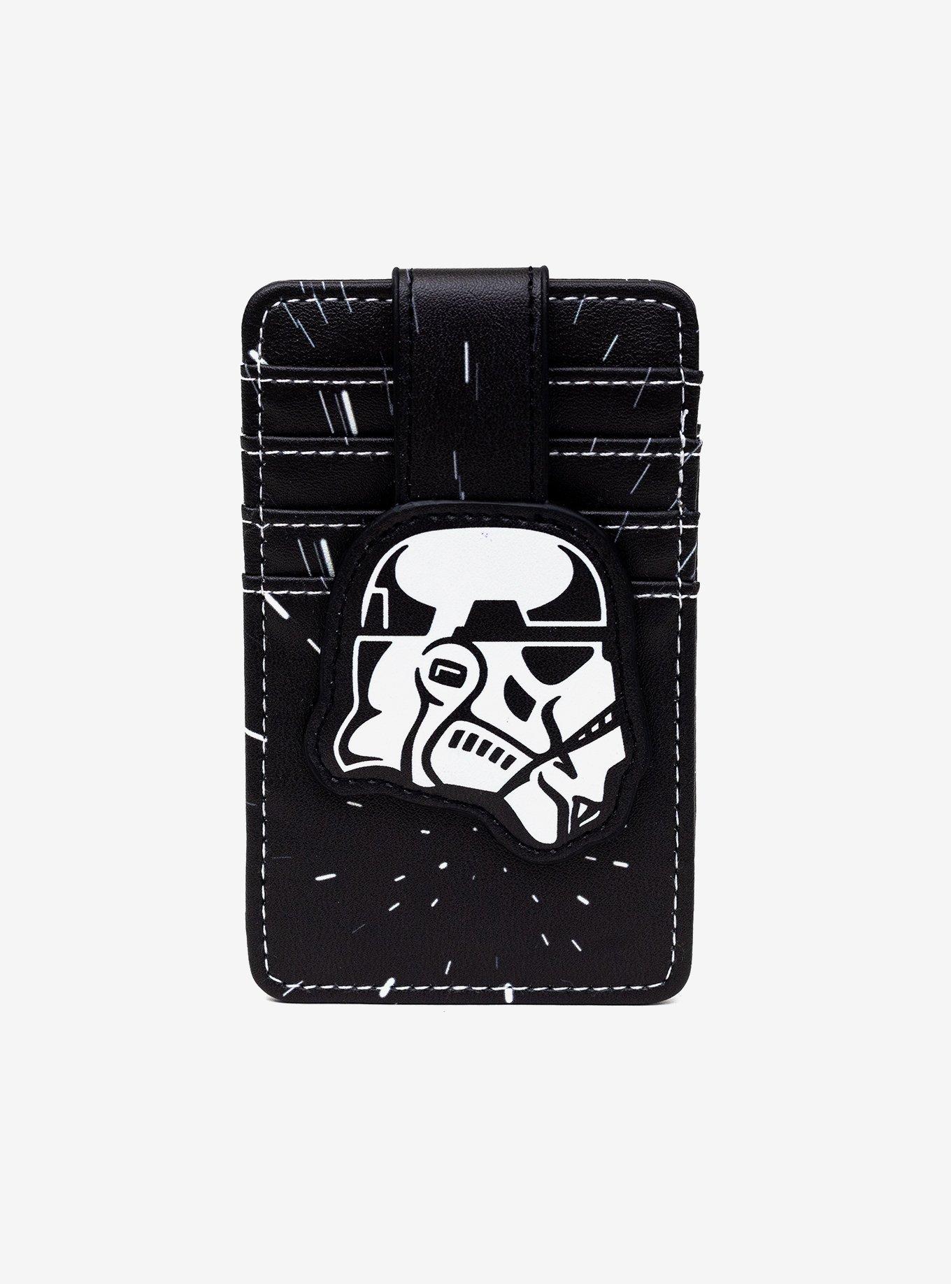 Star Wars Stormtrooper Profile with Galaxy Stars Cardholder