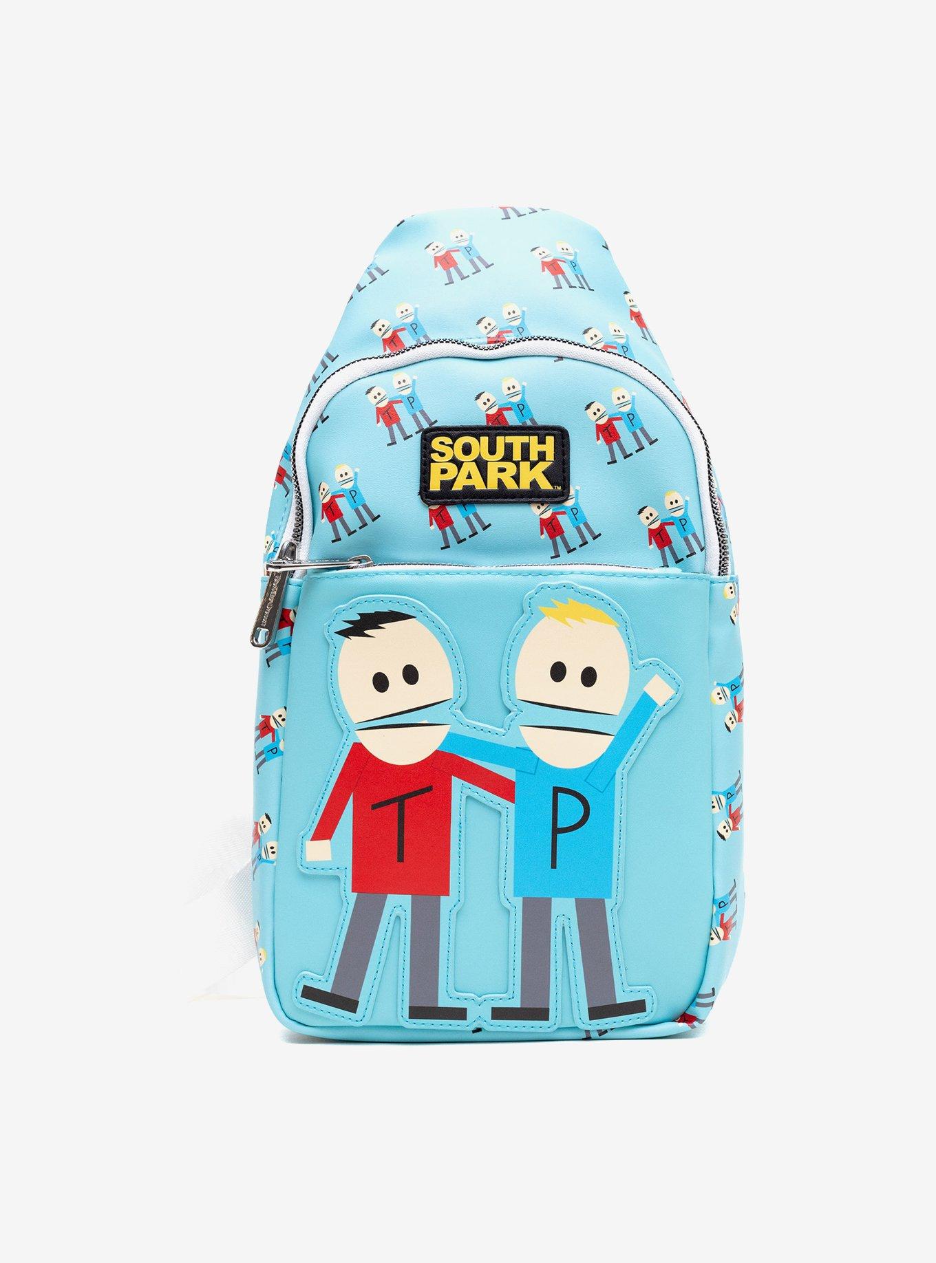 South Park Terrance and Phillip Pose Crossbody Sling Bag, , hi-res