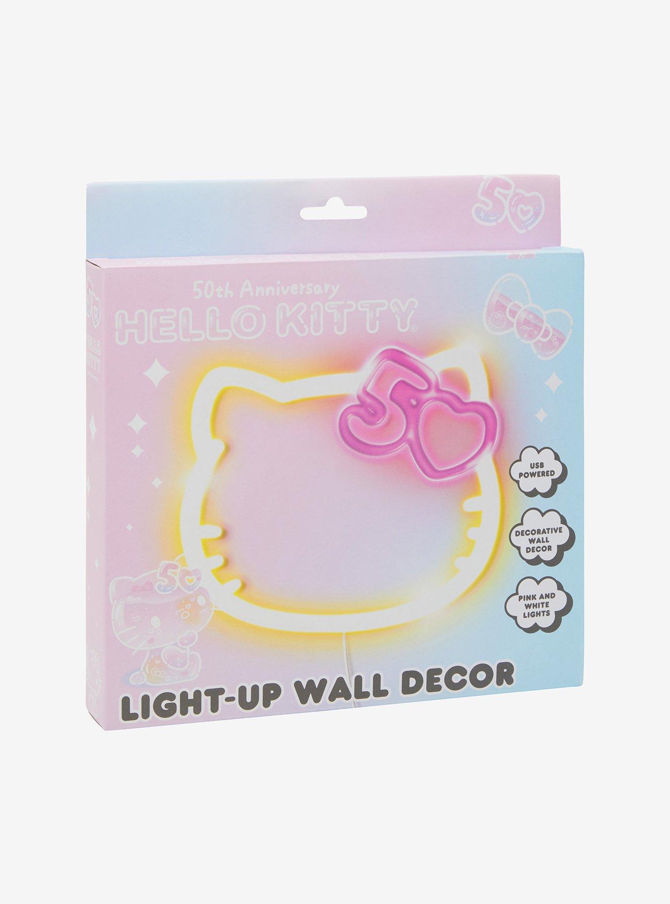 Hello Kitty 50th Anniversary LED Neon Light, , hi-res