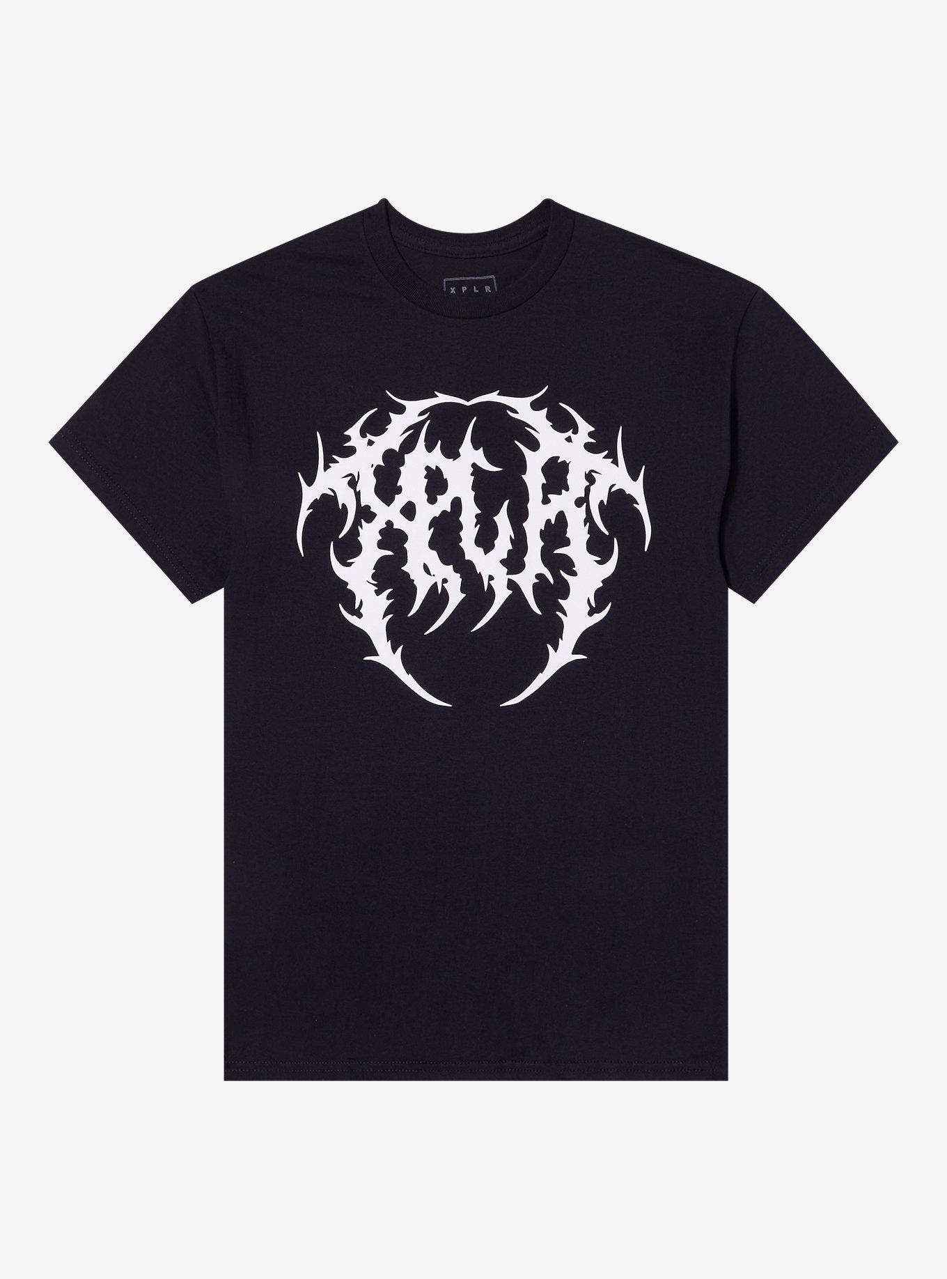 XPLR By Sam And Colby Metal Logo T-Shirt Hot Topic Exclusive, , hi-res