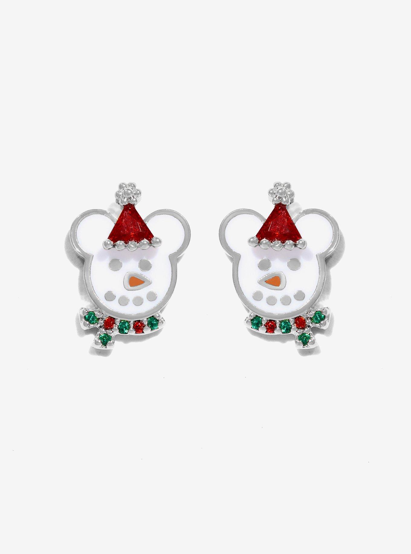 Disney X Girls Crew Frosty Snowmouse Stud Earrings, , hi-res