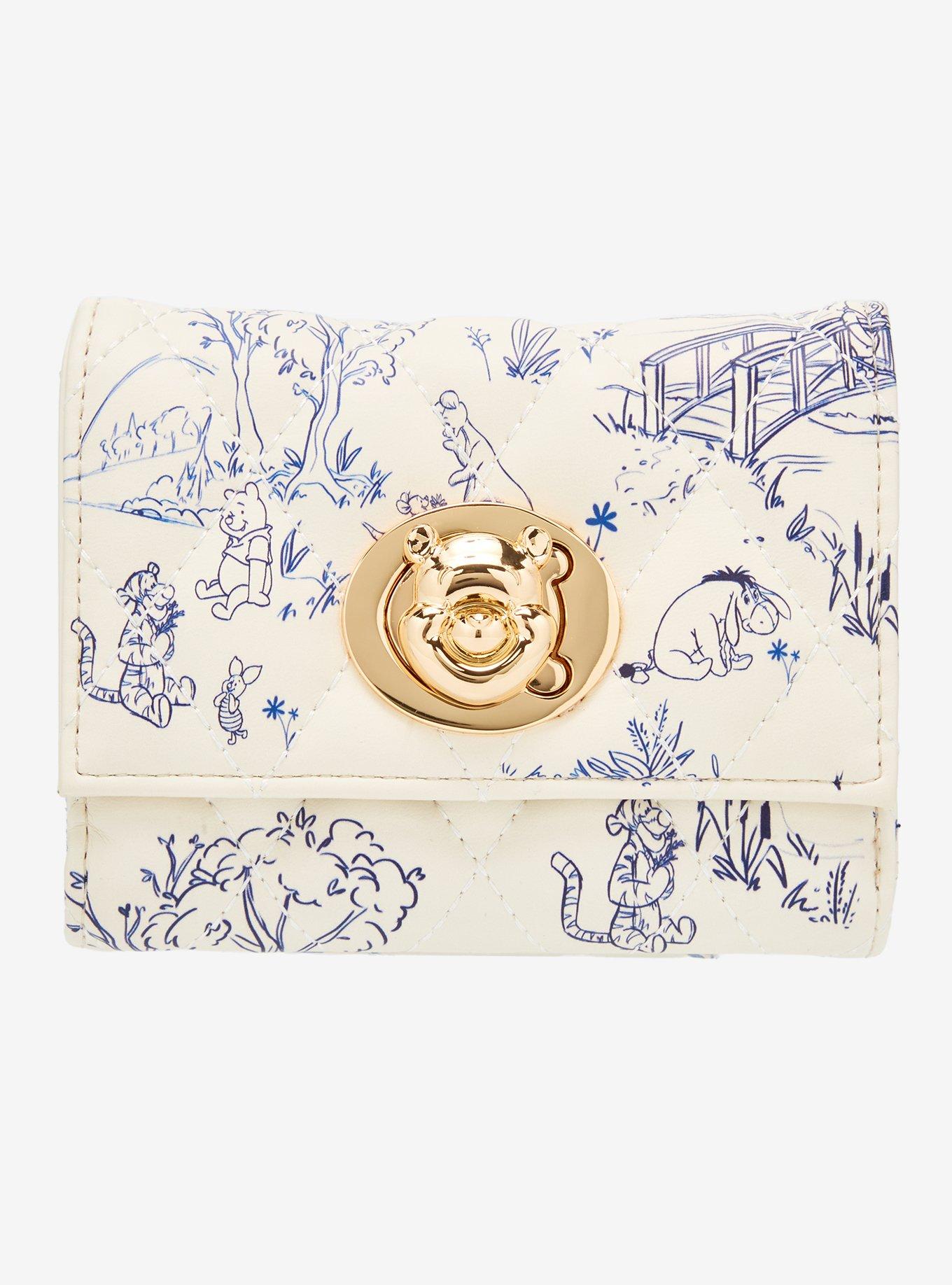Disney Winnie the Pooh Hundred Acre Wood Quilted Wallet