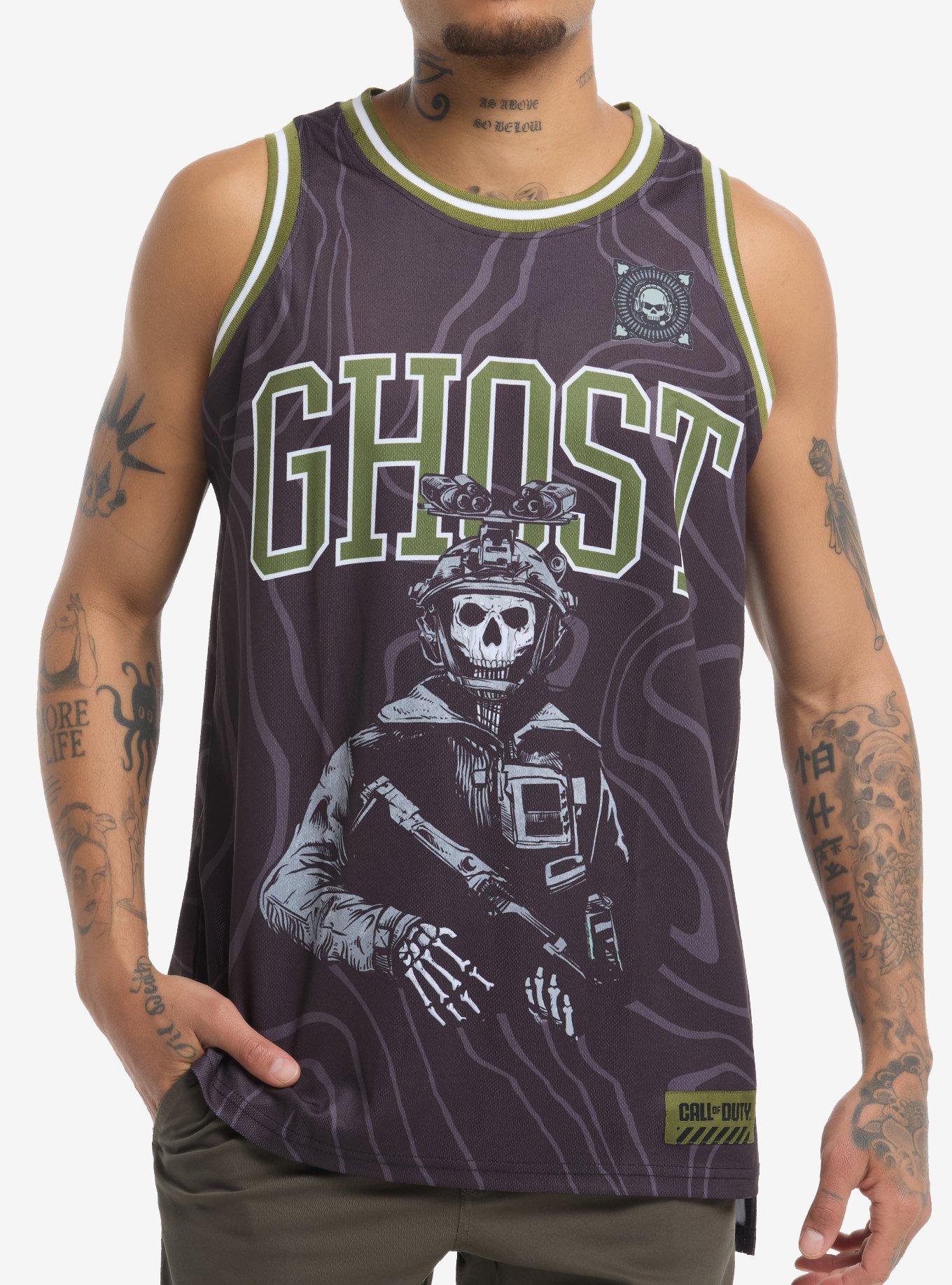 Call Of Duty Ghost Basketball Jersey, , hi-res