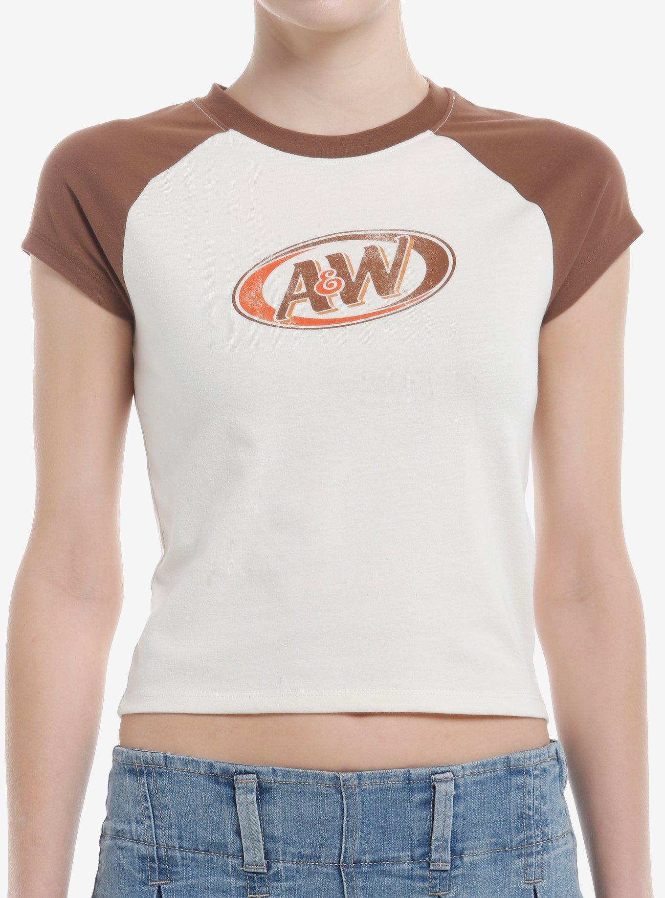 A&W Logo Girls Baby Raglan T-Shirt, , hi-res