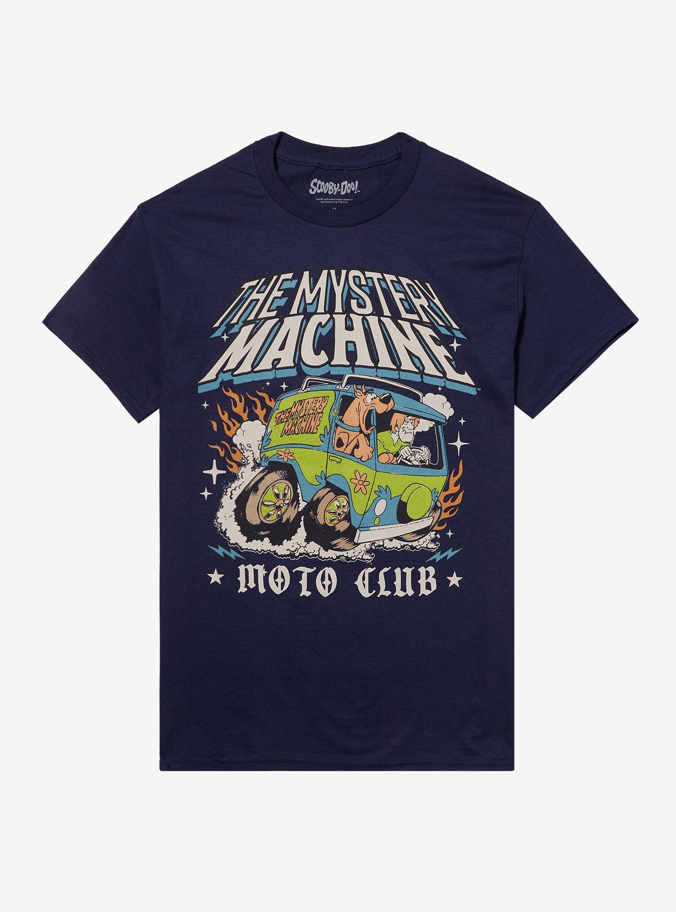 Scooby-Doo! Mystery Machine Moto Club Boyfriend Fit Girls T-Shirt, , hi-res