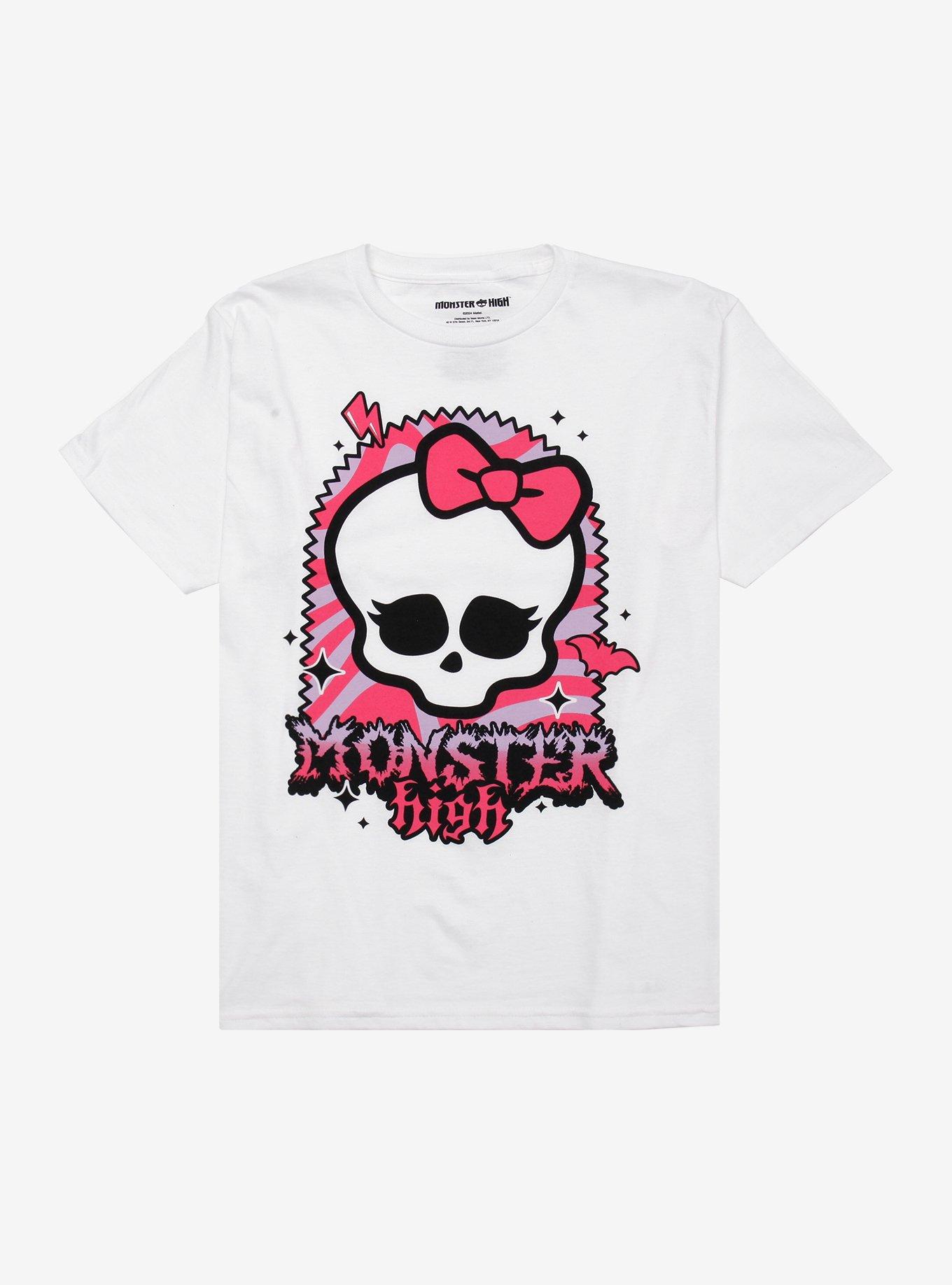 Monster High Skullette Boyfriend Fit Girls T-Shirt, , hi-res